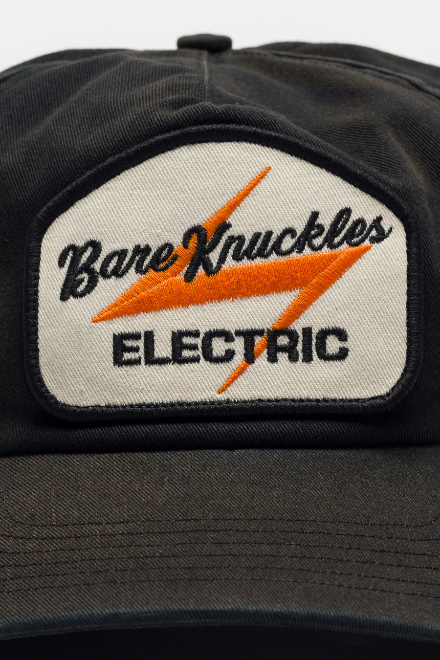 Bare Knuckles Electric Logo Hat in Black/White - Notre