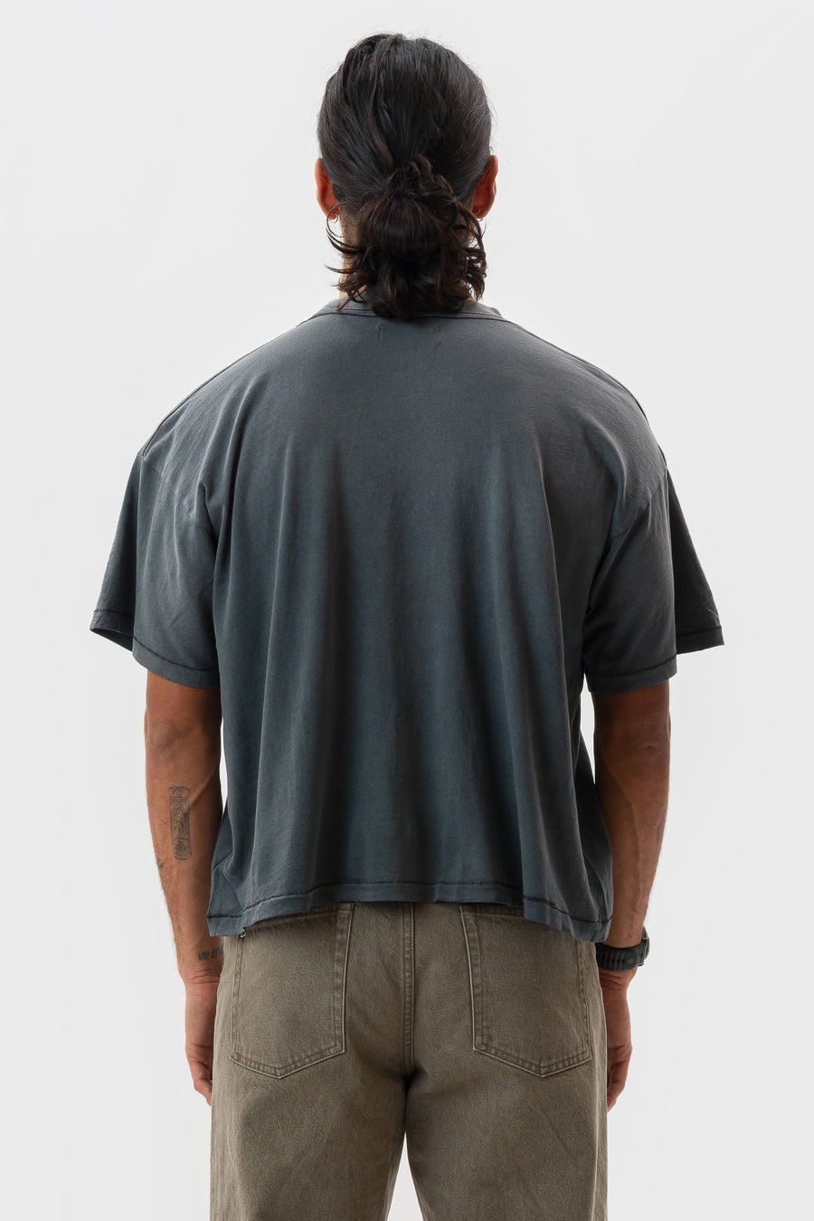 Bare Knuckles Free Dove Kelley T-Shirt in Pearl Black - Notre