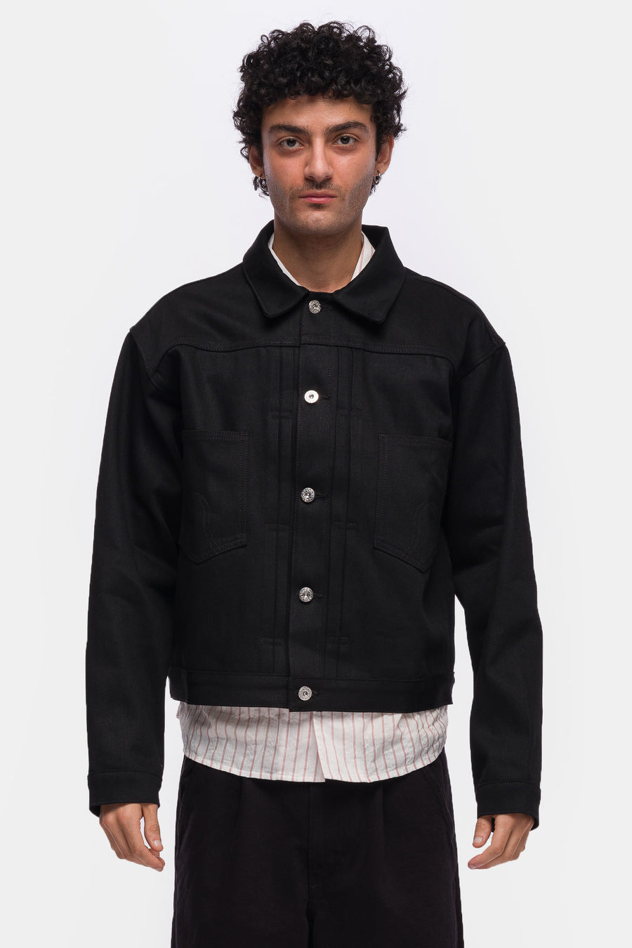 Bare Knuckles Livingston Denim Jacket in Midnight Selvedge - Notre