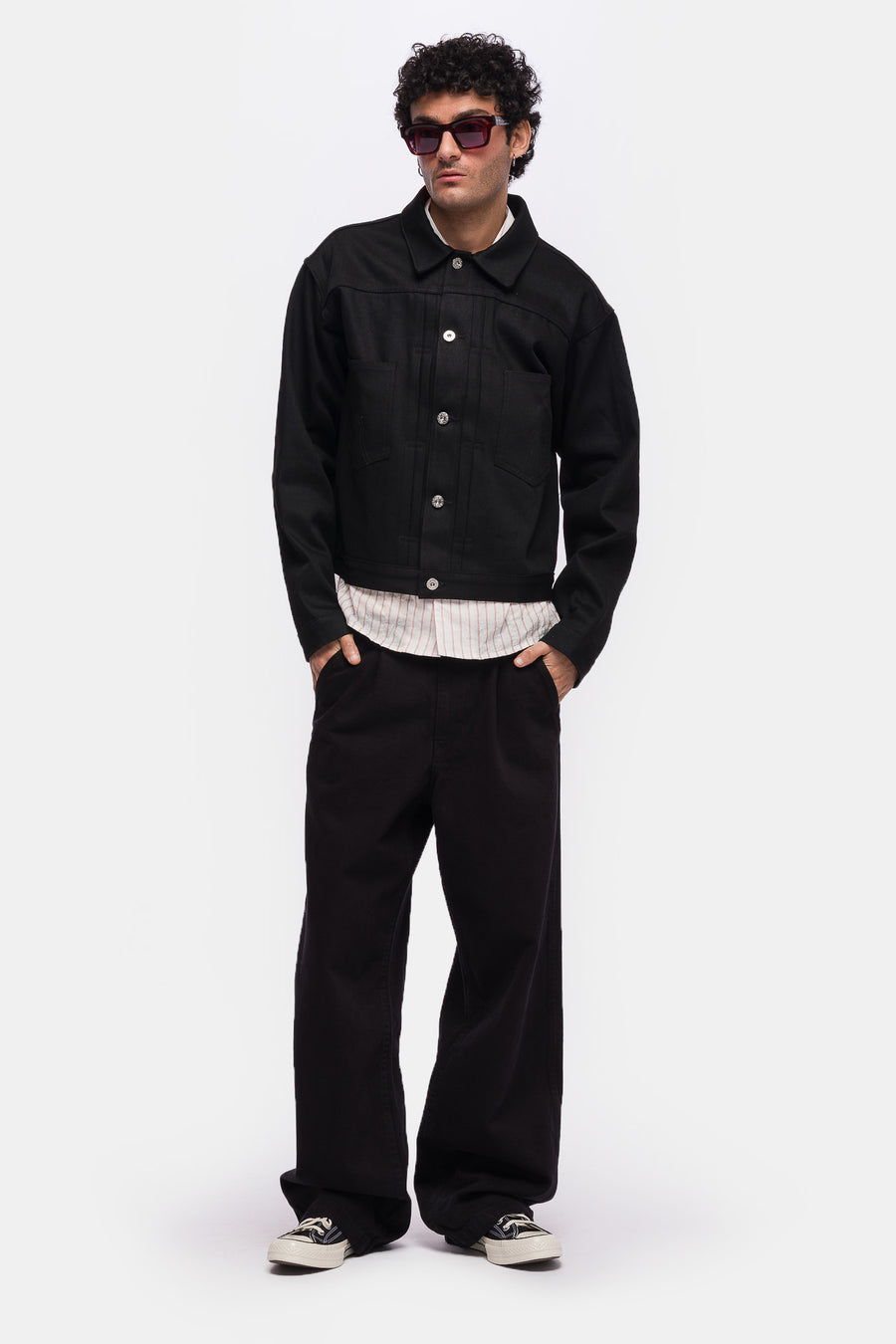 Bare Knuckles Livingston Denim Jacket in Midnight Selvedge - Notre