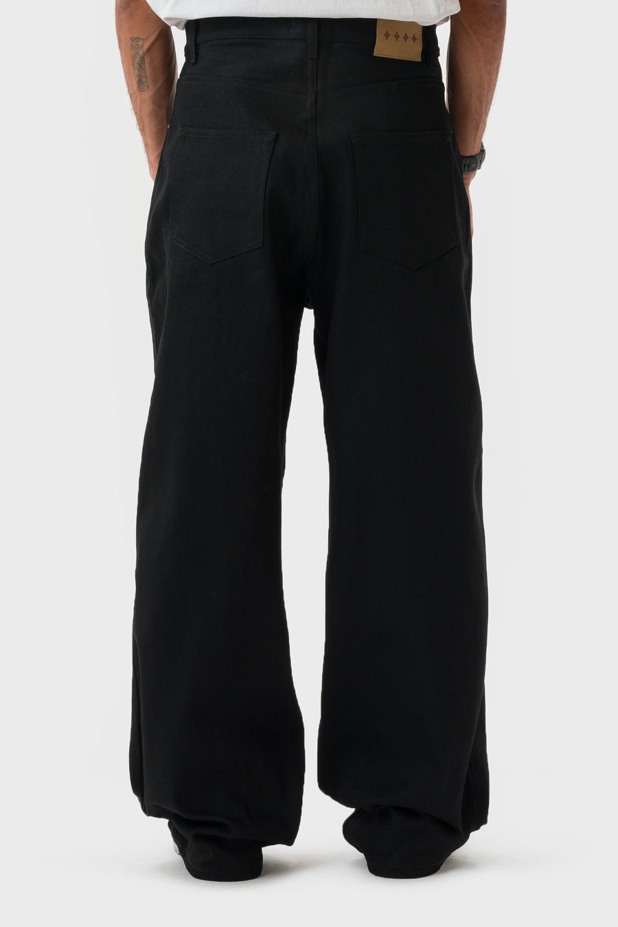 Bare Knuckles Marlo Baggy Jean in Midnight Selvedge - Notre