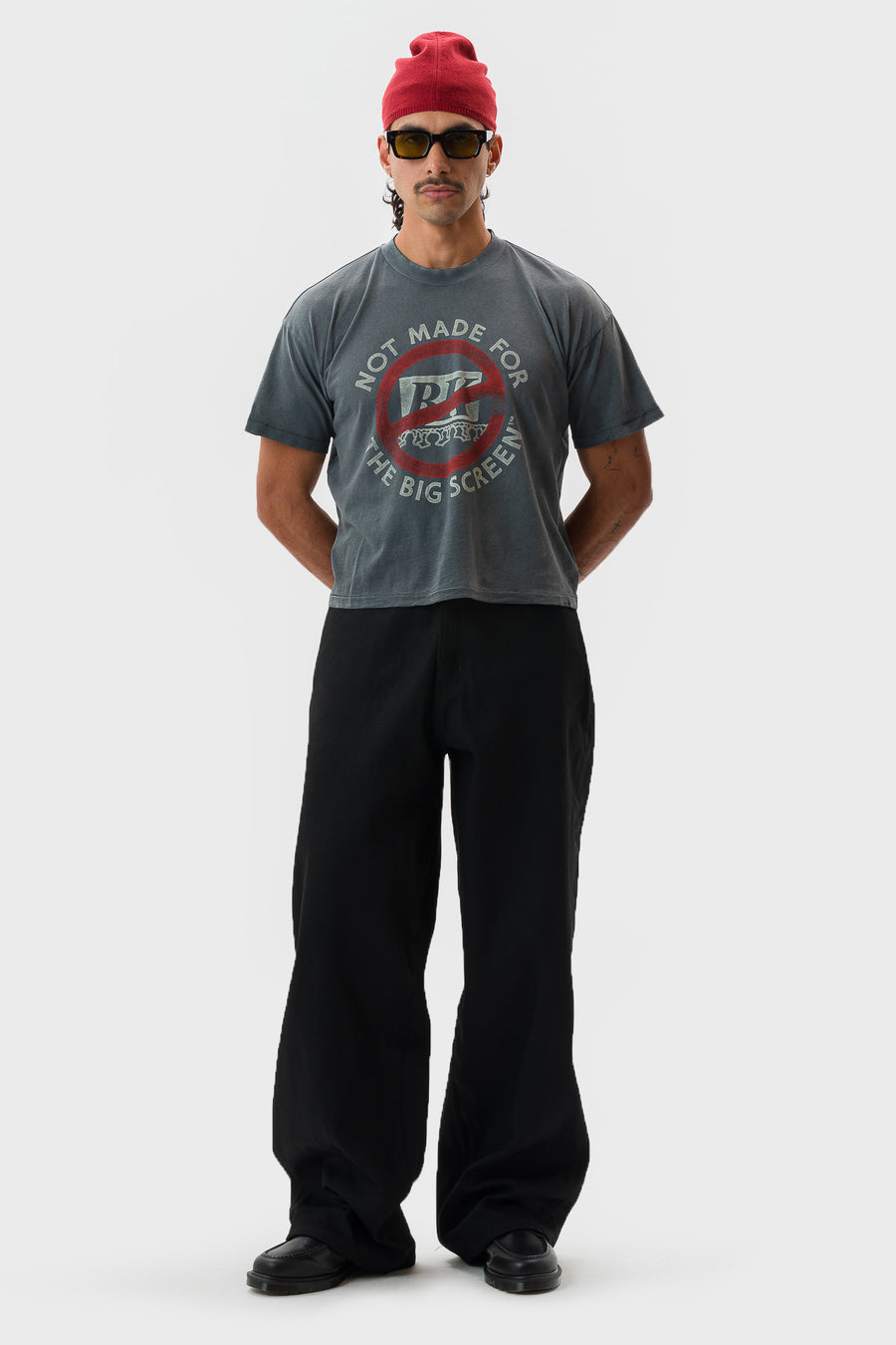 Bare Knuckles Marlo Baggy Jean in Midnight Selvedge - Notre