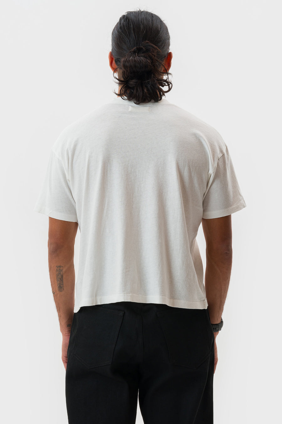 Bare Knuckles Members Only Marci T-Shirt in Rinse White - Notre