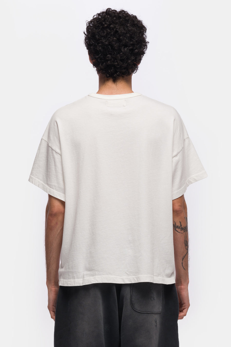 Bare Knuckles Real Thing Basics T-Shirt in Aged White - Notre