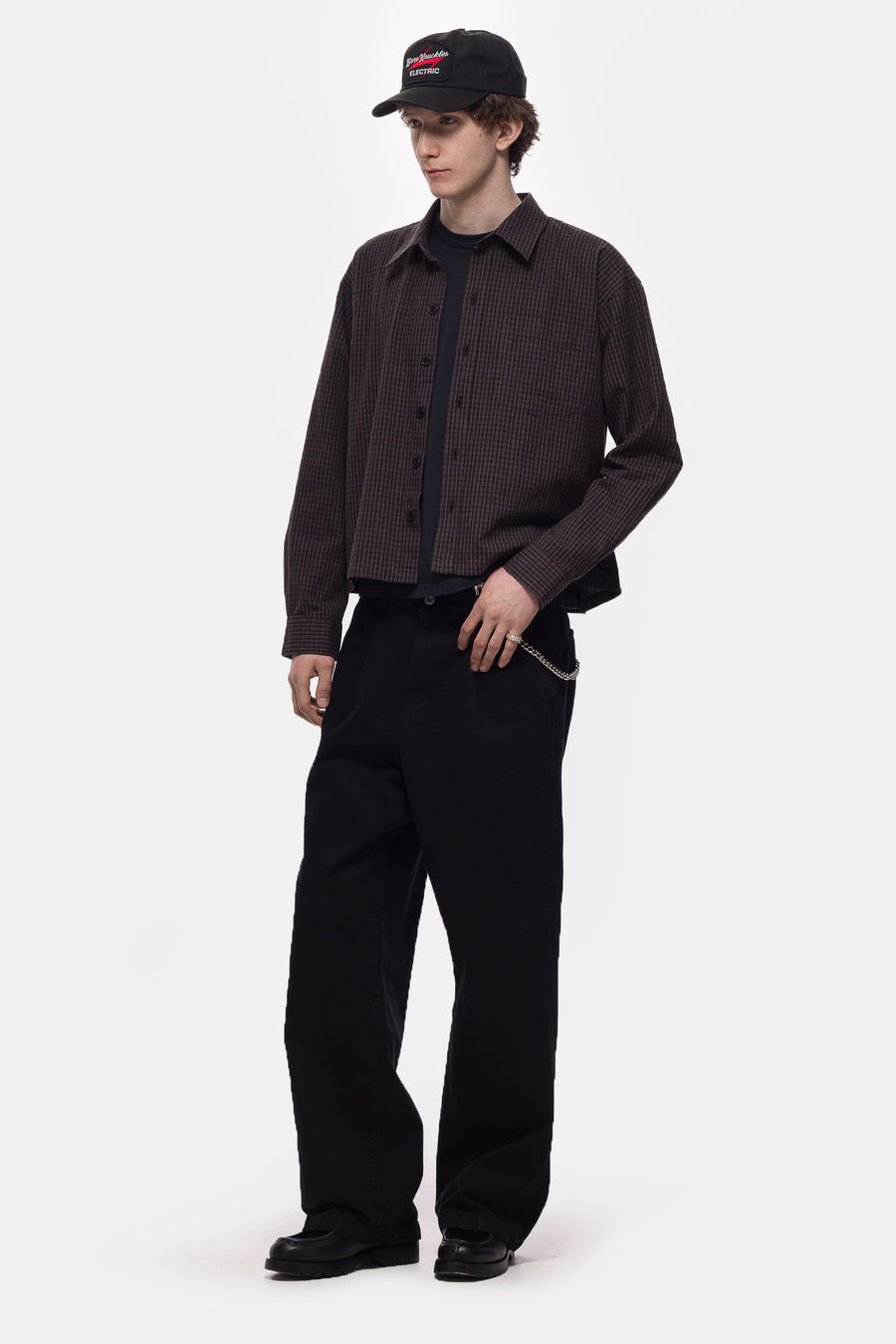 Bare Knuckles Studio Cotton Trouser in Black - Notre