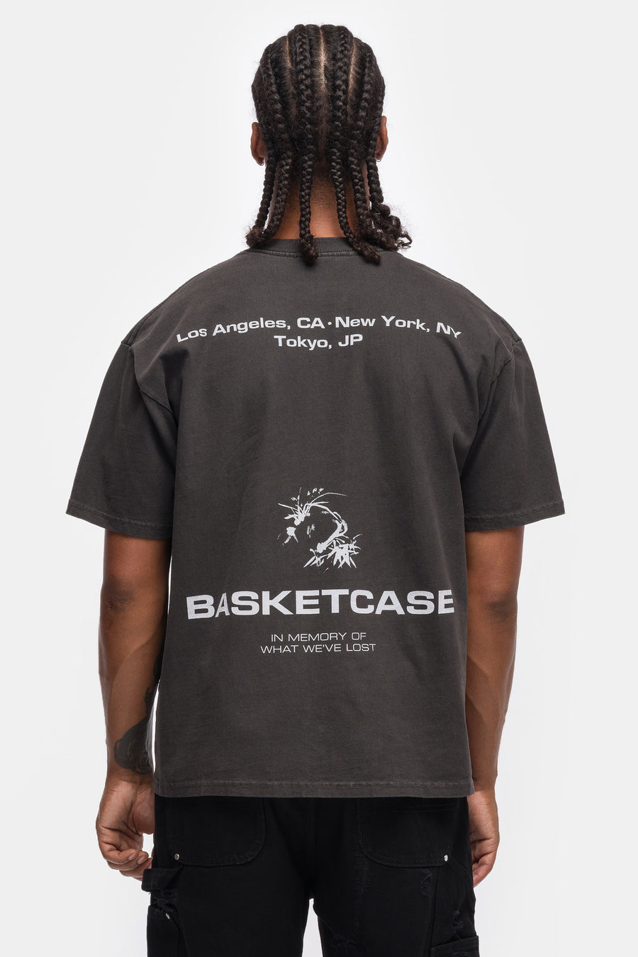 Basketcase Gallery Ave Maria T-Shirt in Vintage Black - Notre