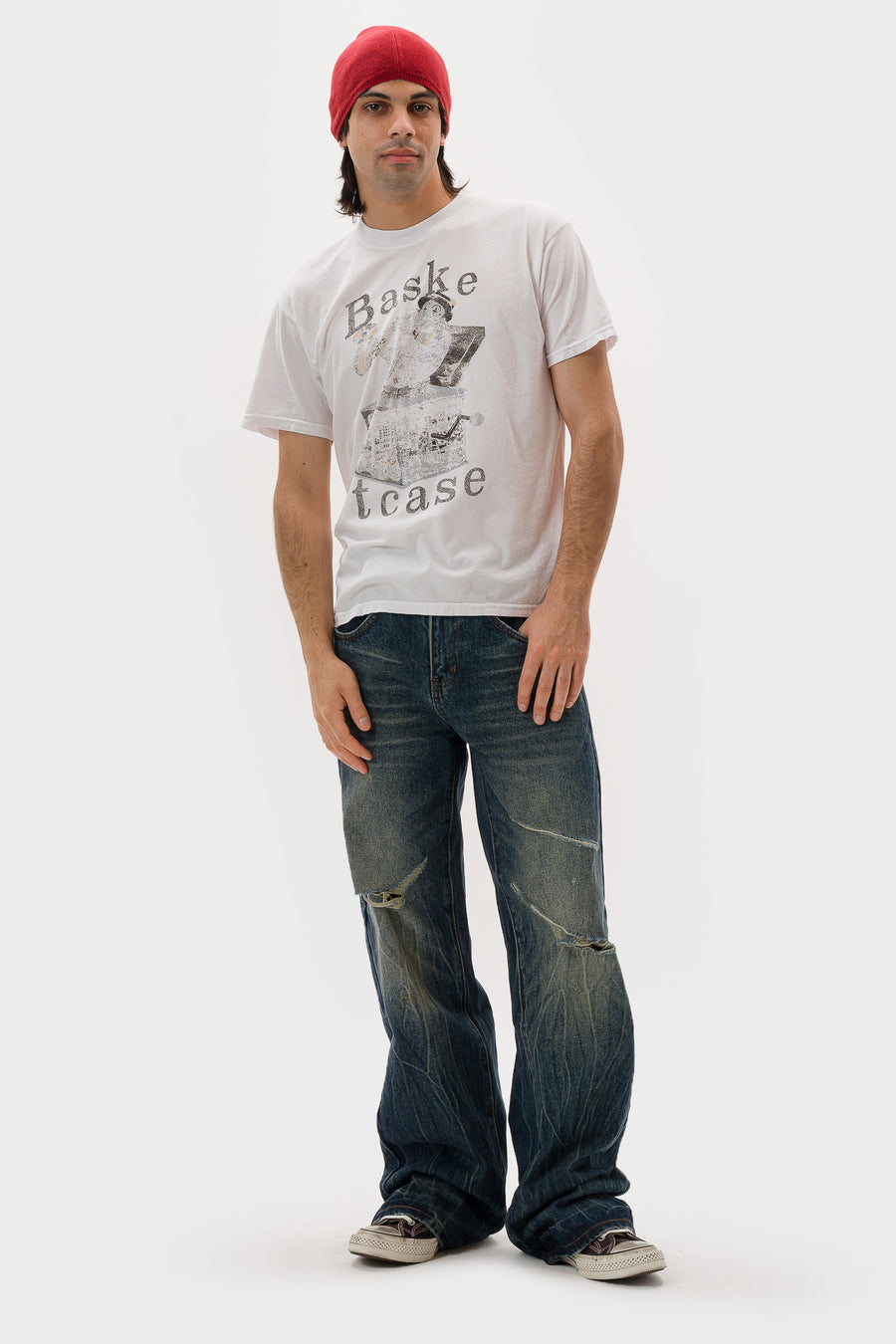 Basketcase Gallery Bel Air T-Shirt in White - Notre
