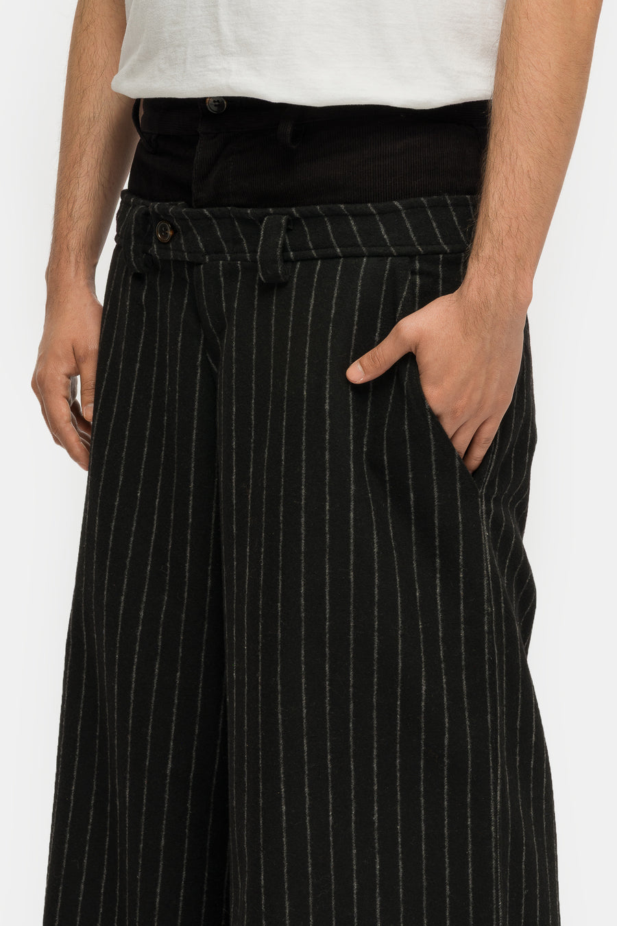 Basketcase Gallery Double Waisted Trouser in Multi - Notre