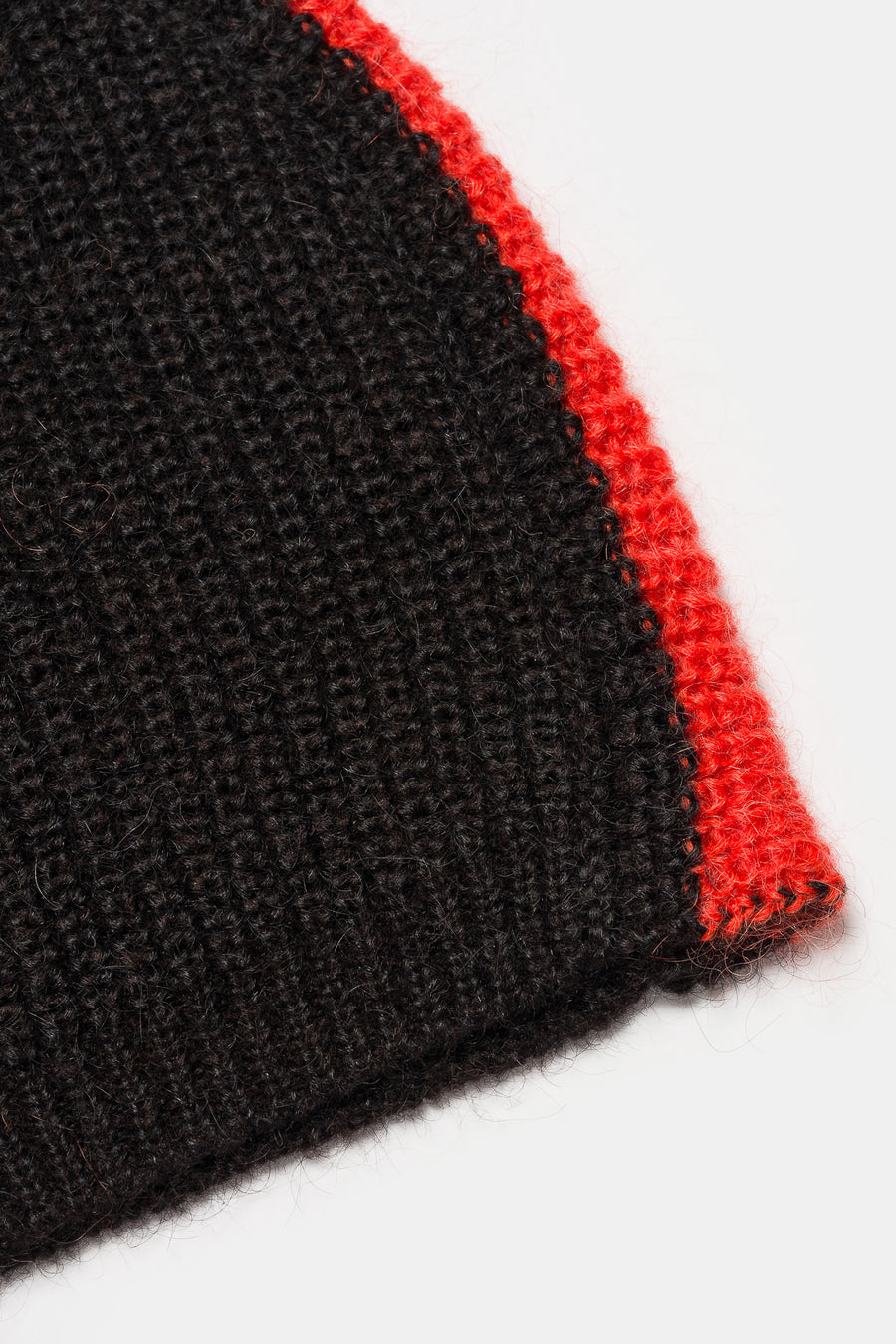 Basketcase Gallery Faux Knit Skully in Black/Red - Notre