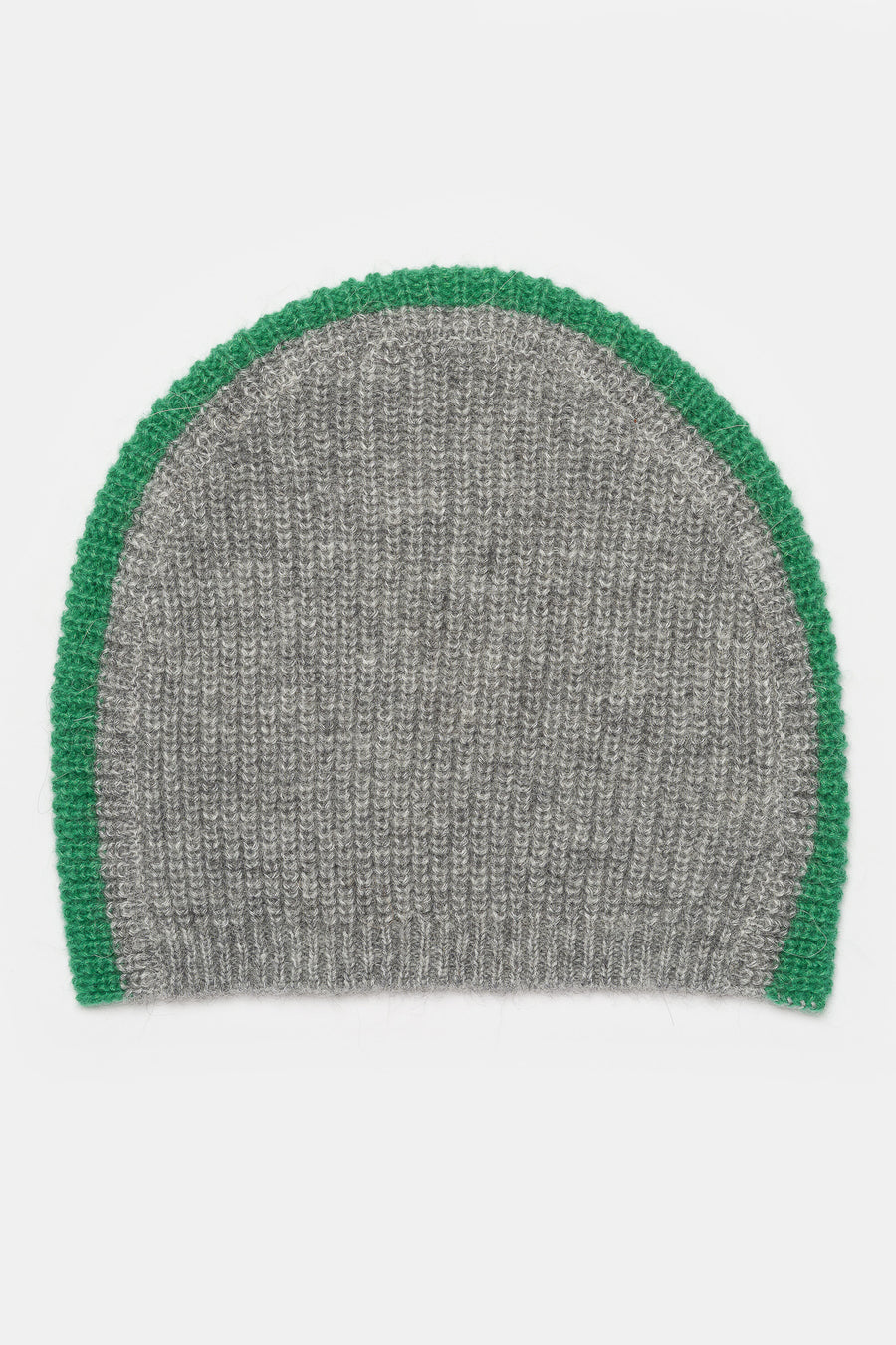 Basketcase Gallery Faux Knit Skully in Grey/Green - Notre