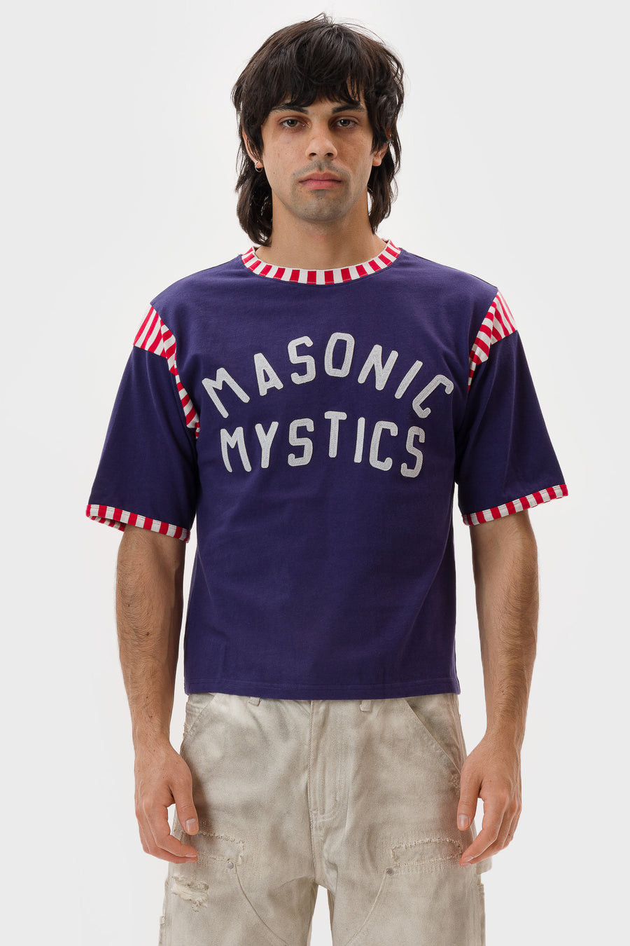 Basketcase Gallery Mystics T-Shirt in Blue - Notre