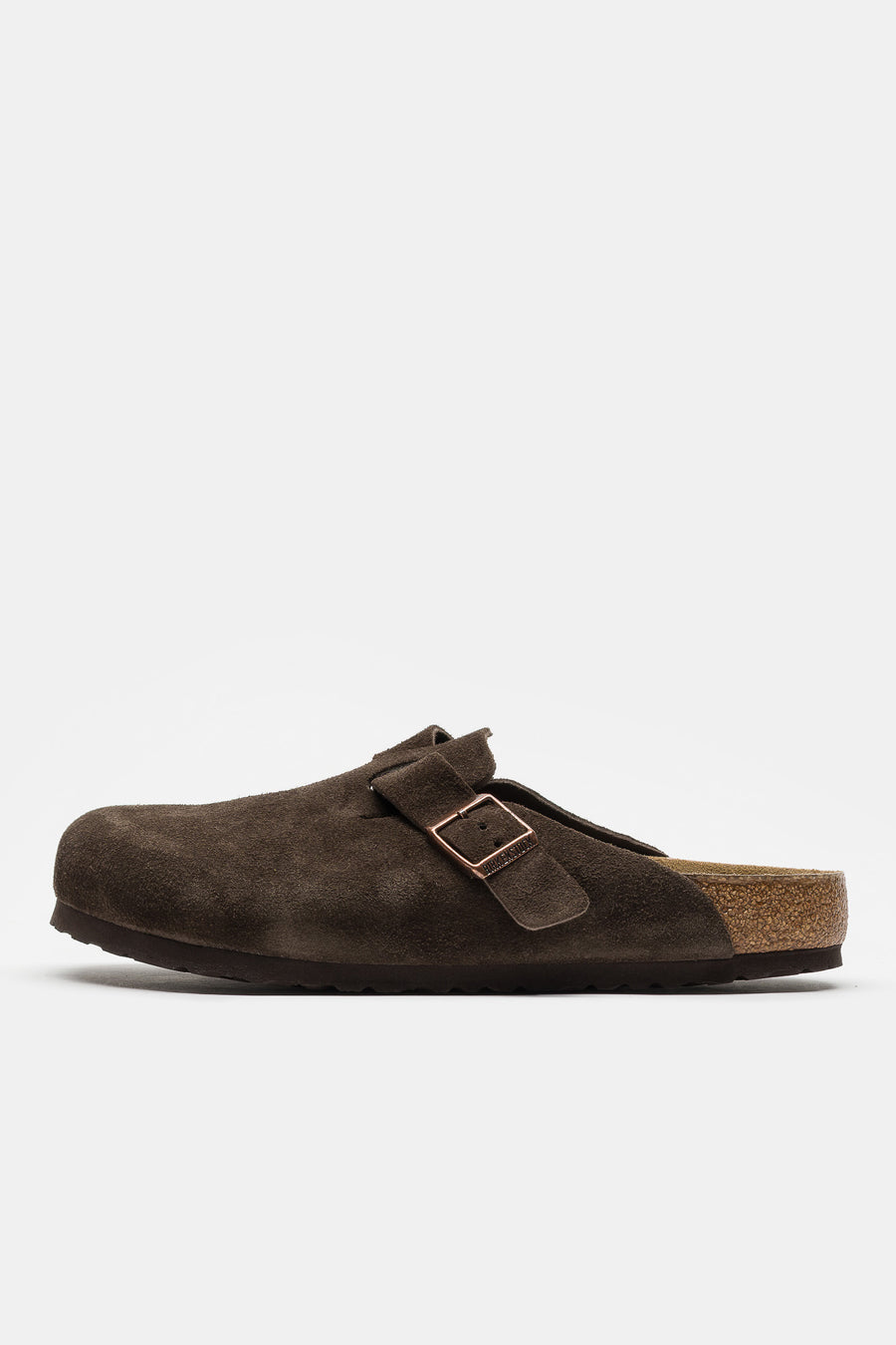 Birkenstock Boston Soft Footbed Mule in Mocha - Notre