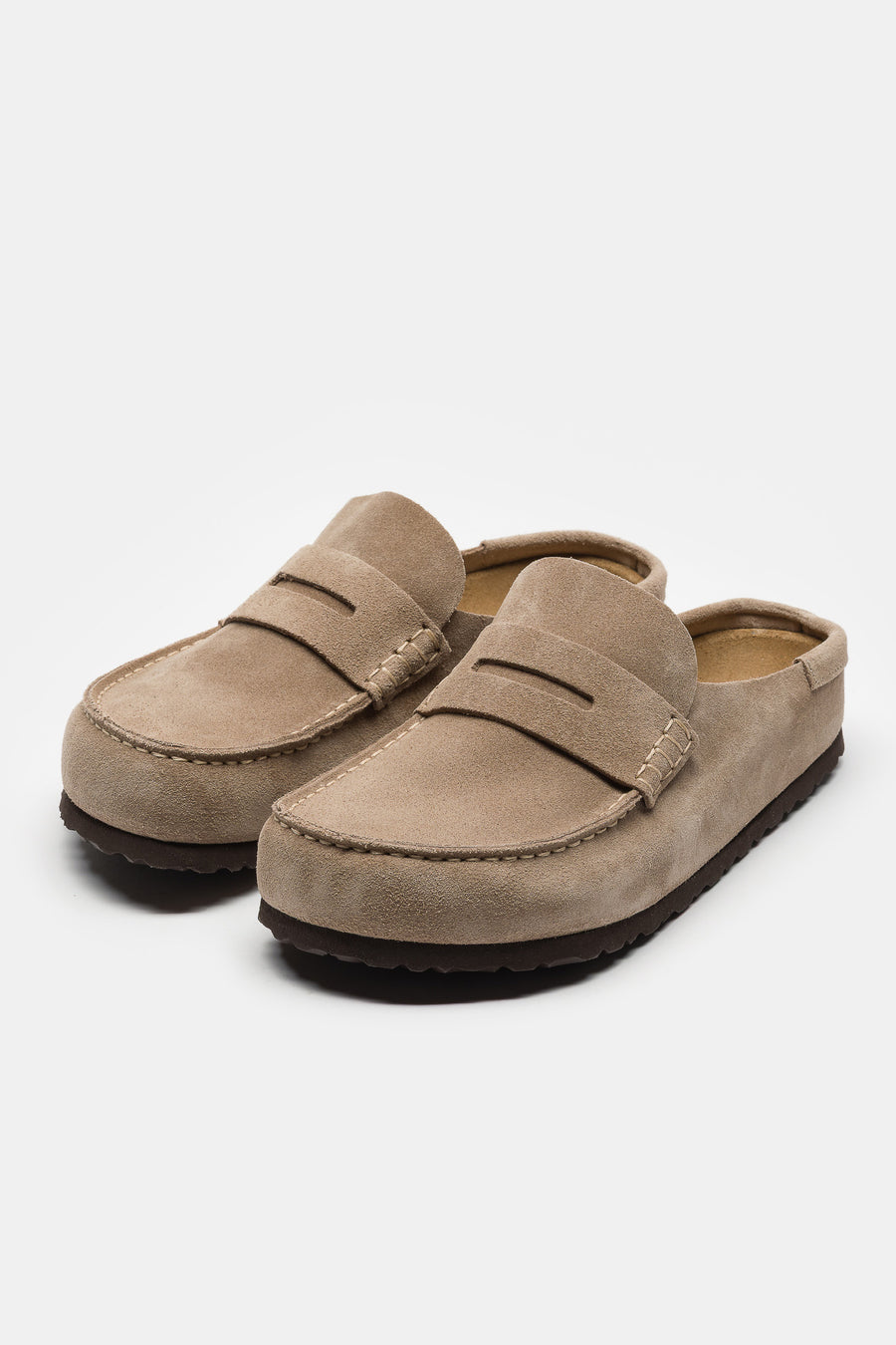 Birkenstock Naples Wrapped in Taupe - Notre