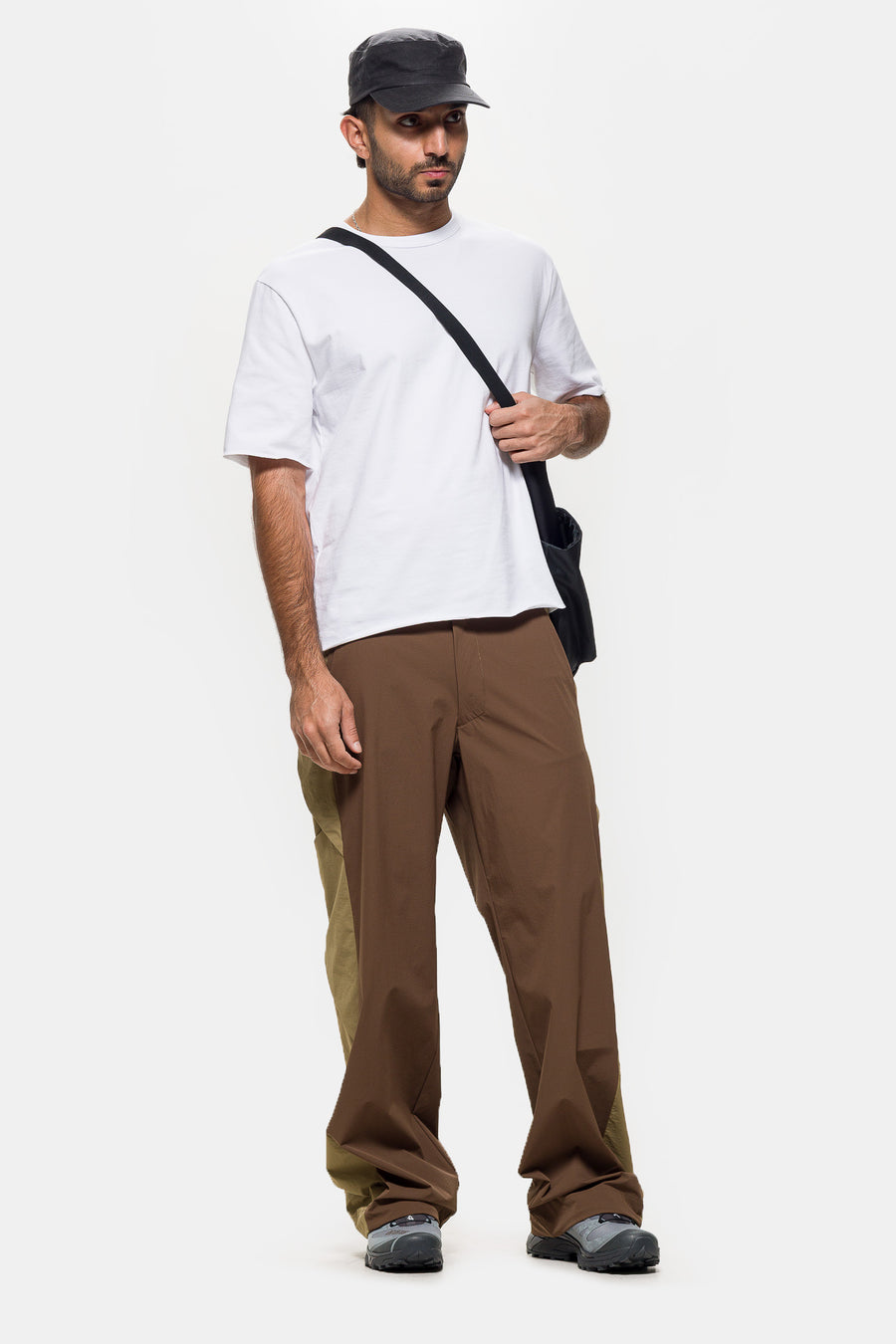 Colin Meredith Braided Trouser in Desert/Olive - Notre