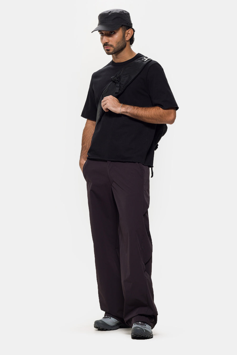 Colin Meredith Top Heavy T-Shirt in Black - Notre