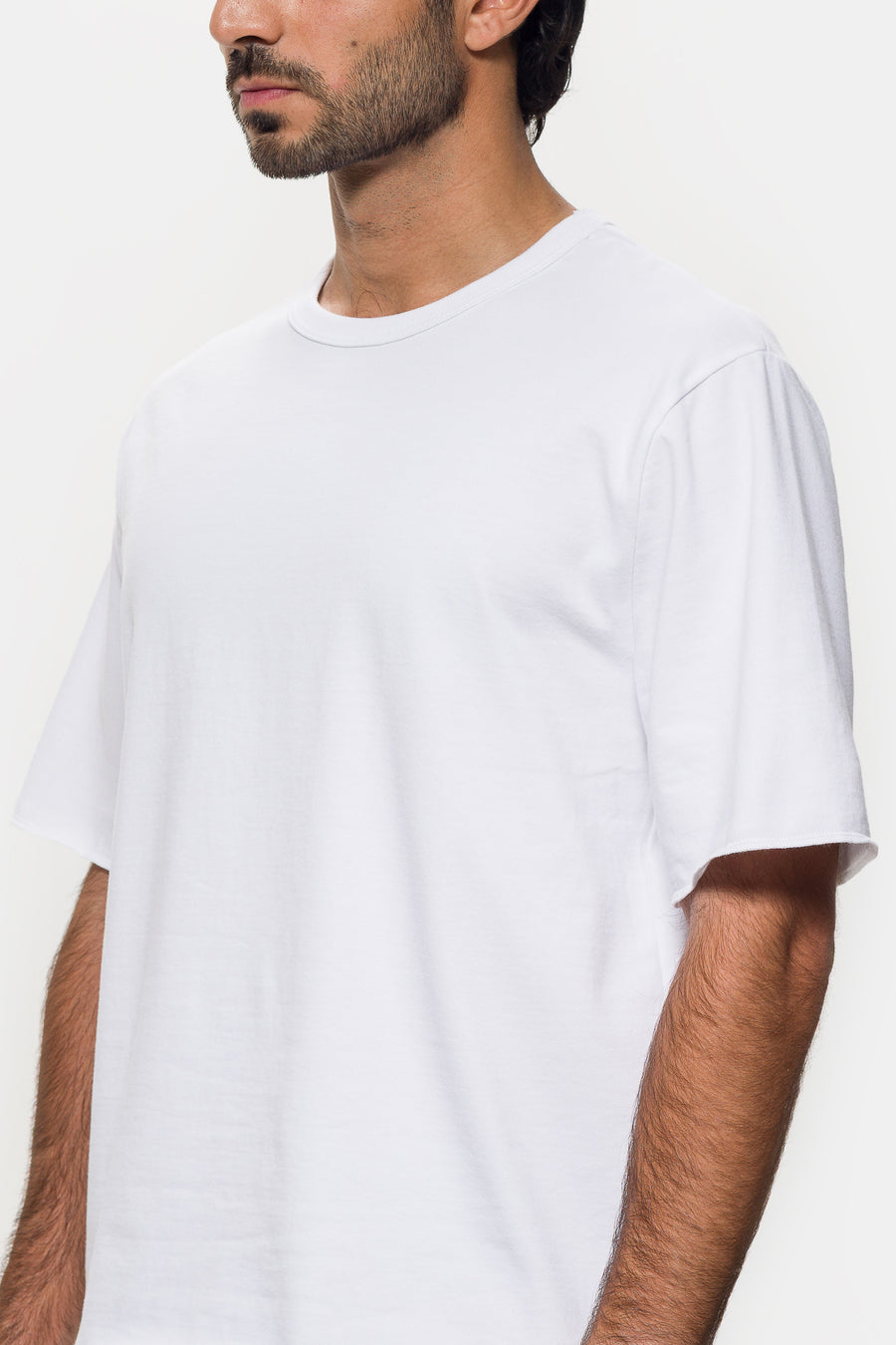 Colin Meredith Top Heavy T-Shirt in White - Notre