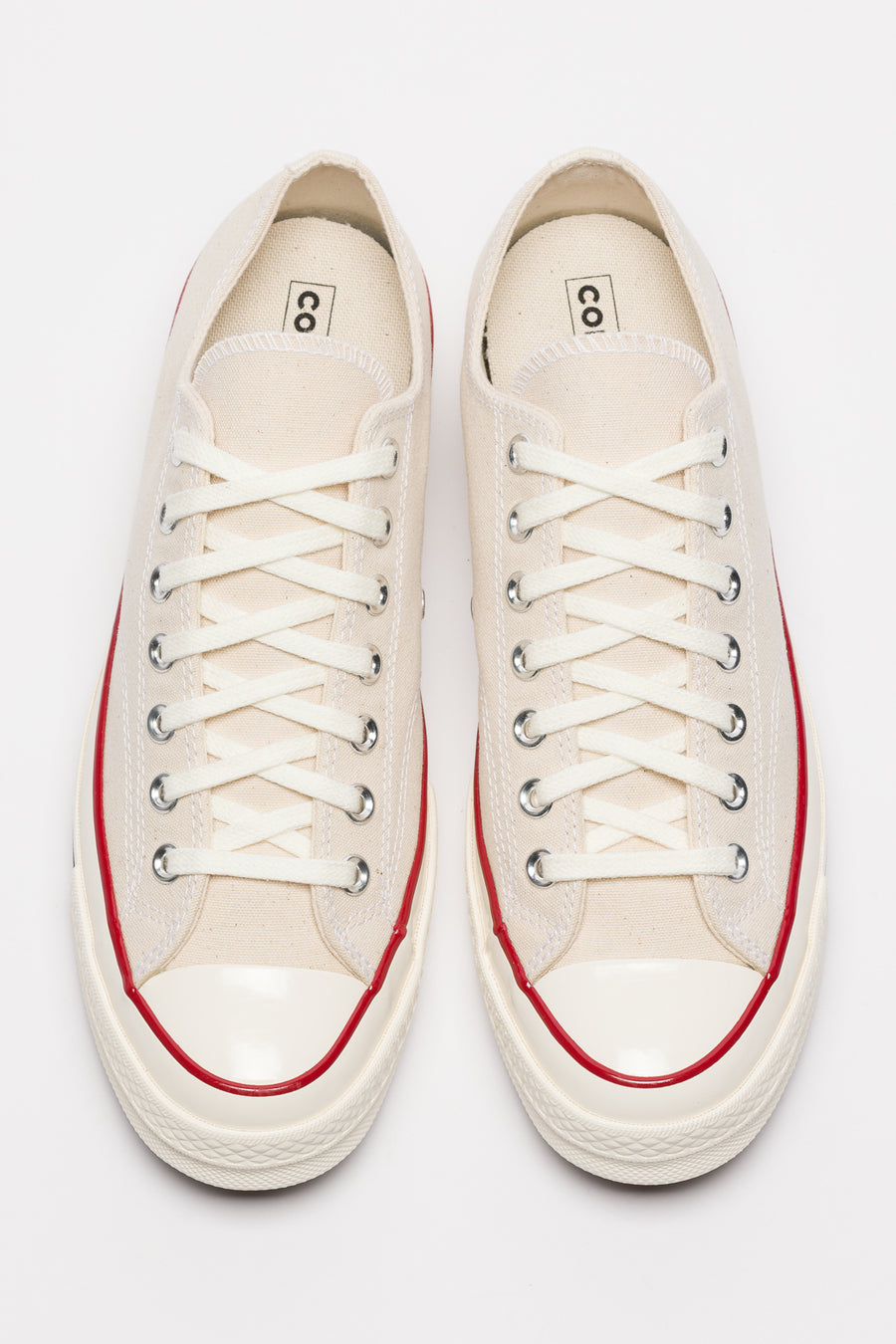 Converse Chuck 70 Ox Sneaker in Parchment/Garment/Egret - Notre