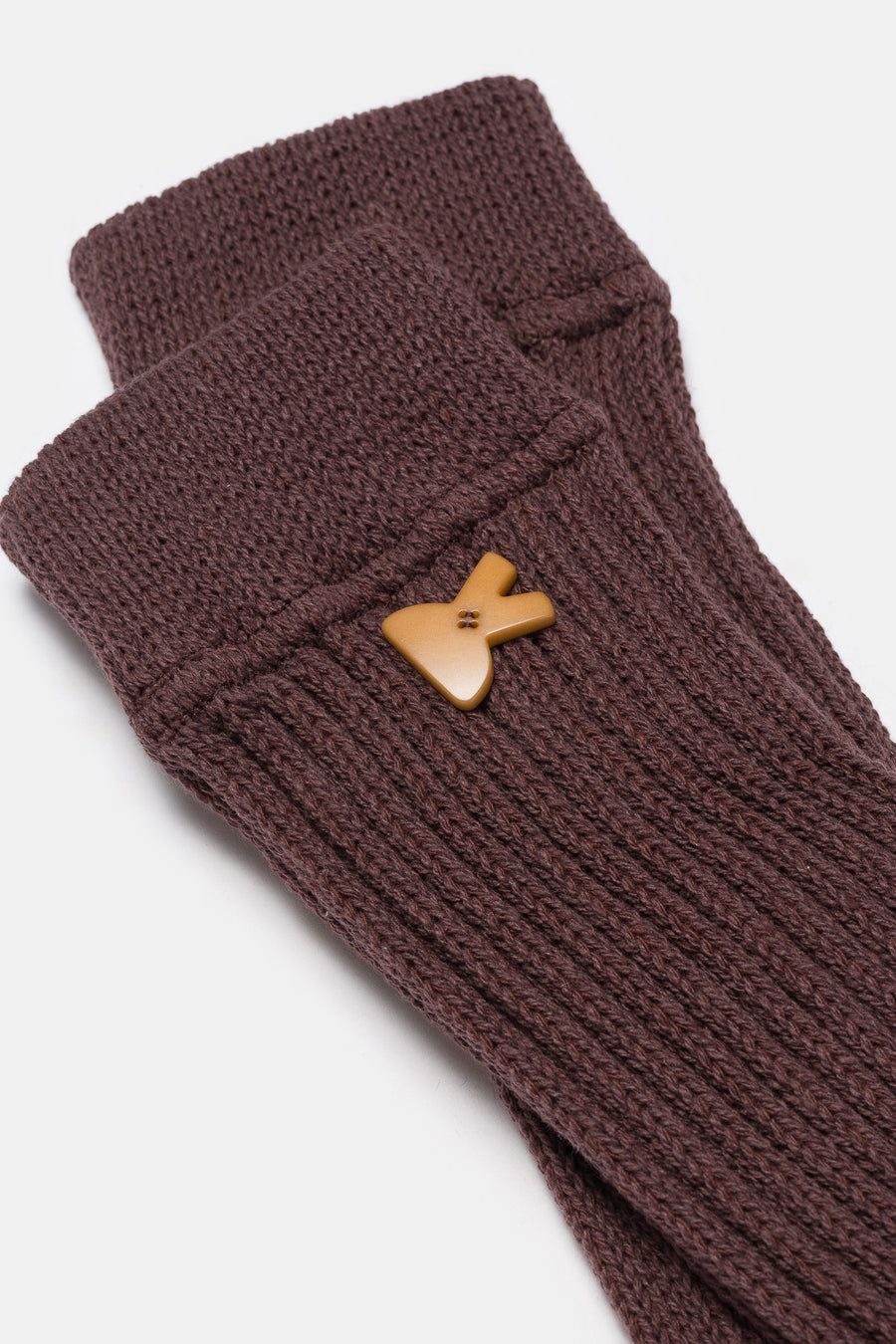 District Vision Japanese Cotton Sock in Umber - Notre