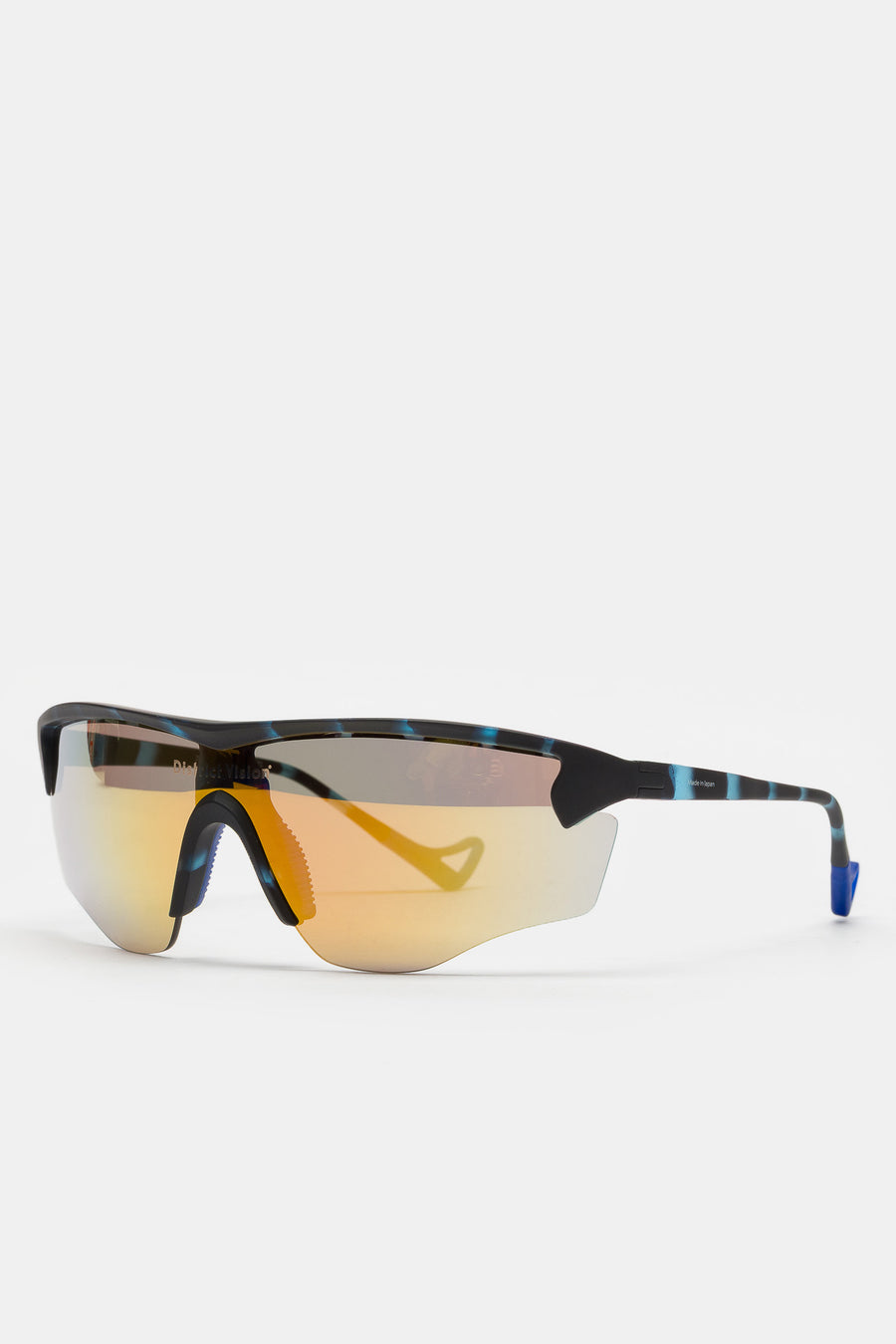 District Vision Junya Racer Sunglasses in Midnight Mosaic/D+ Fire Mirror - Notre