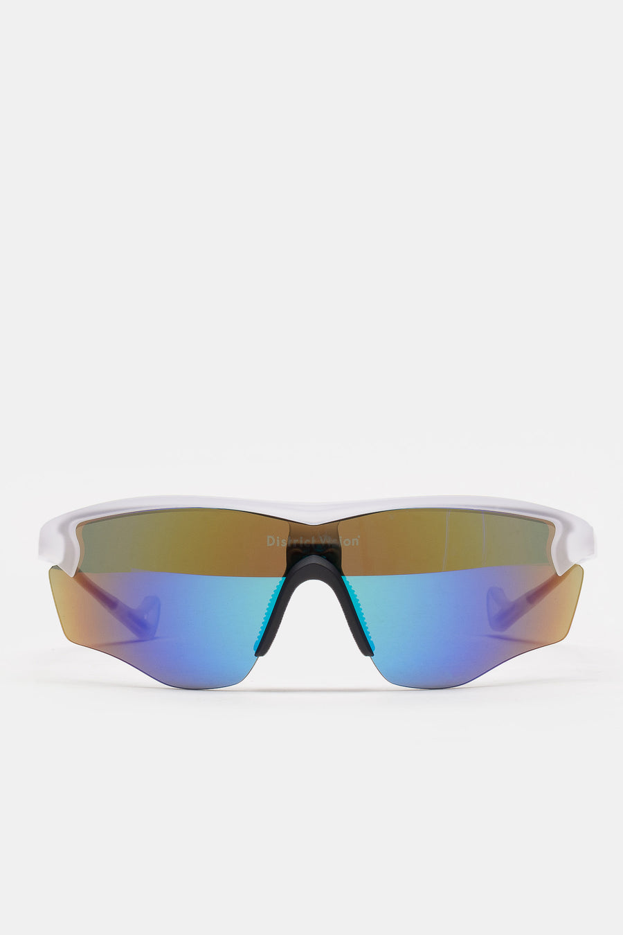 District Vision Junya Racer Sunglasses in Pulsar/D+ Blue Mirror - Notre