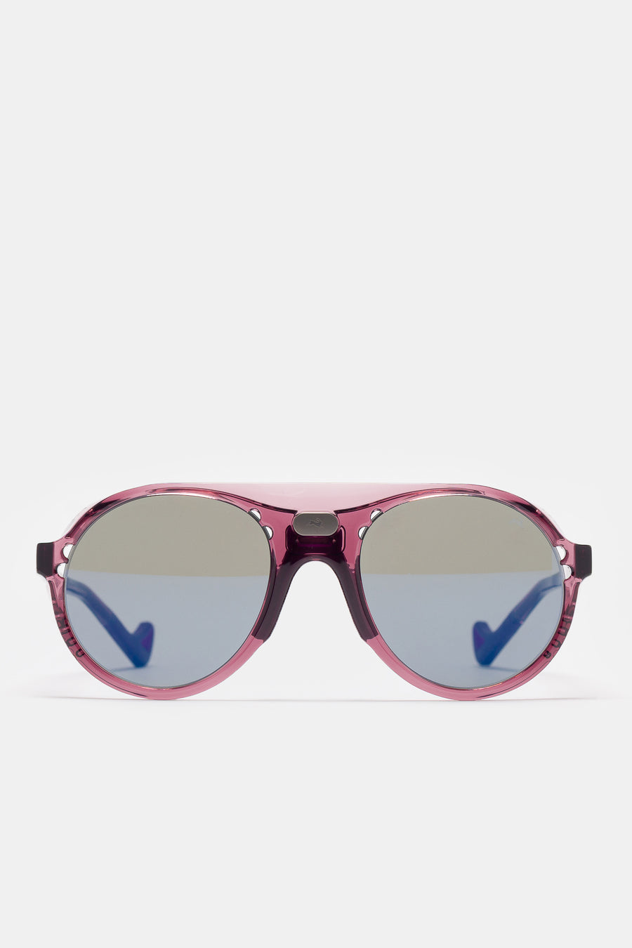 District Vision Kazu Tourer Sunglasses in Purple/D+ Blue Ice - Notre