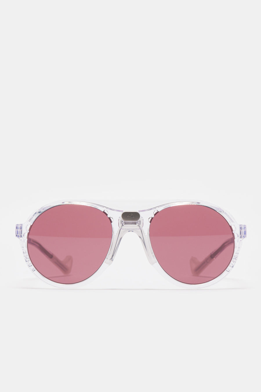 District Vision Kazu Tourer Sunglasses in Transparent/D+ Black Rose - Notre