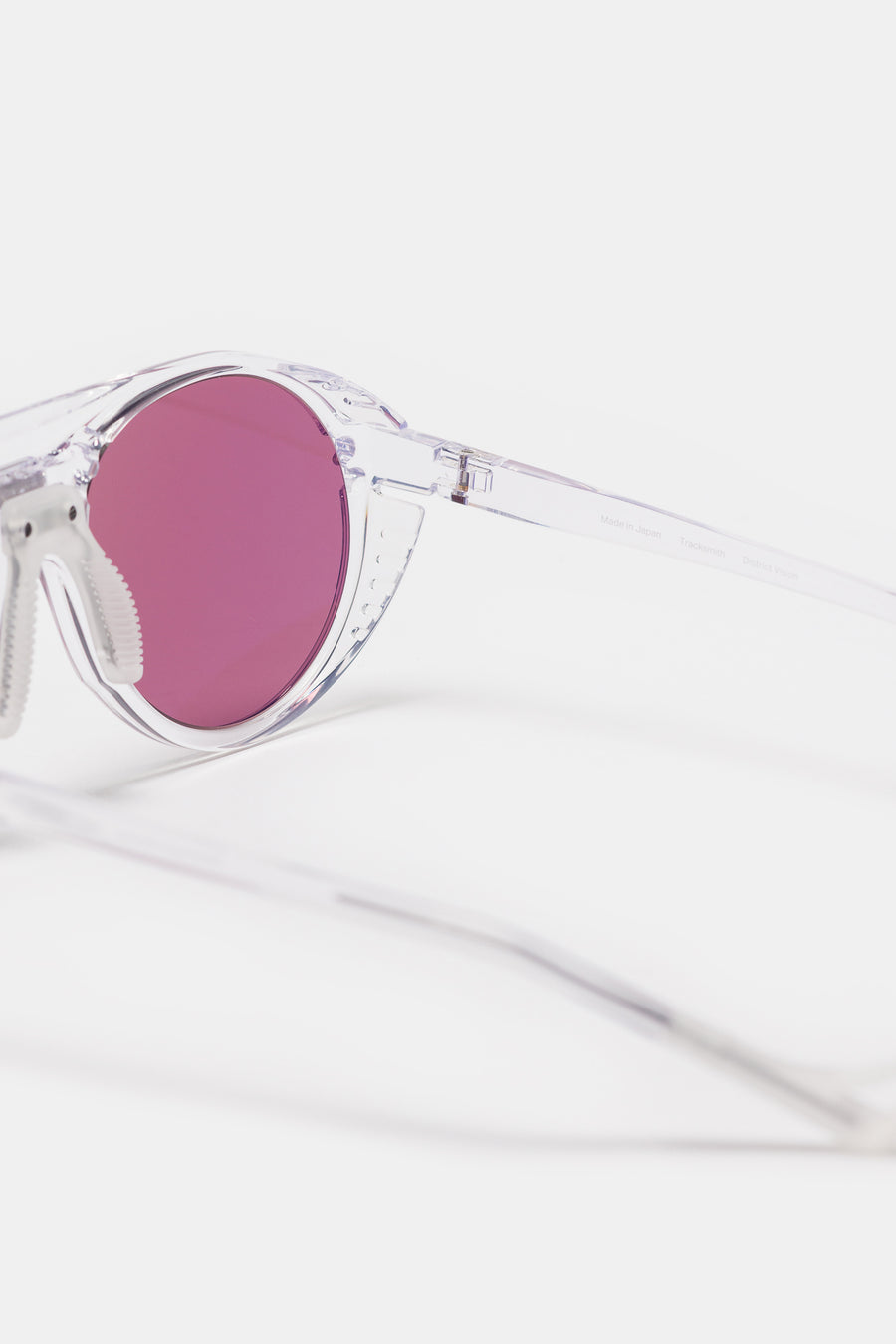 District Vision Kazu Tourer Sunglasses in Transparent/D+ Black Rose - Notre