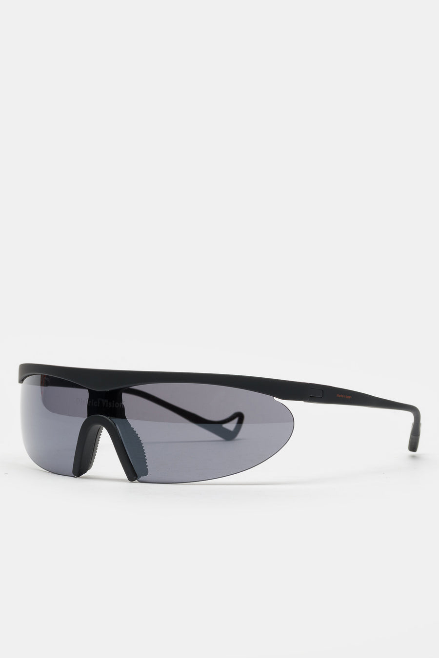 District Vision Koharu Eclipse Sunglasses in Black/D+ Onyx Mirror - Notre
