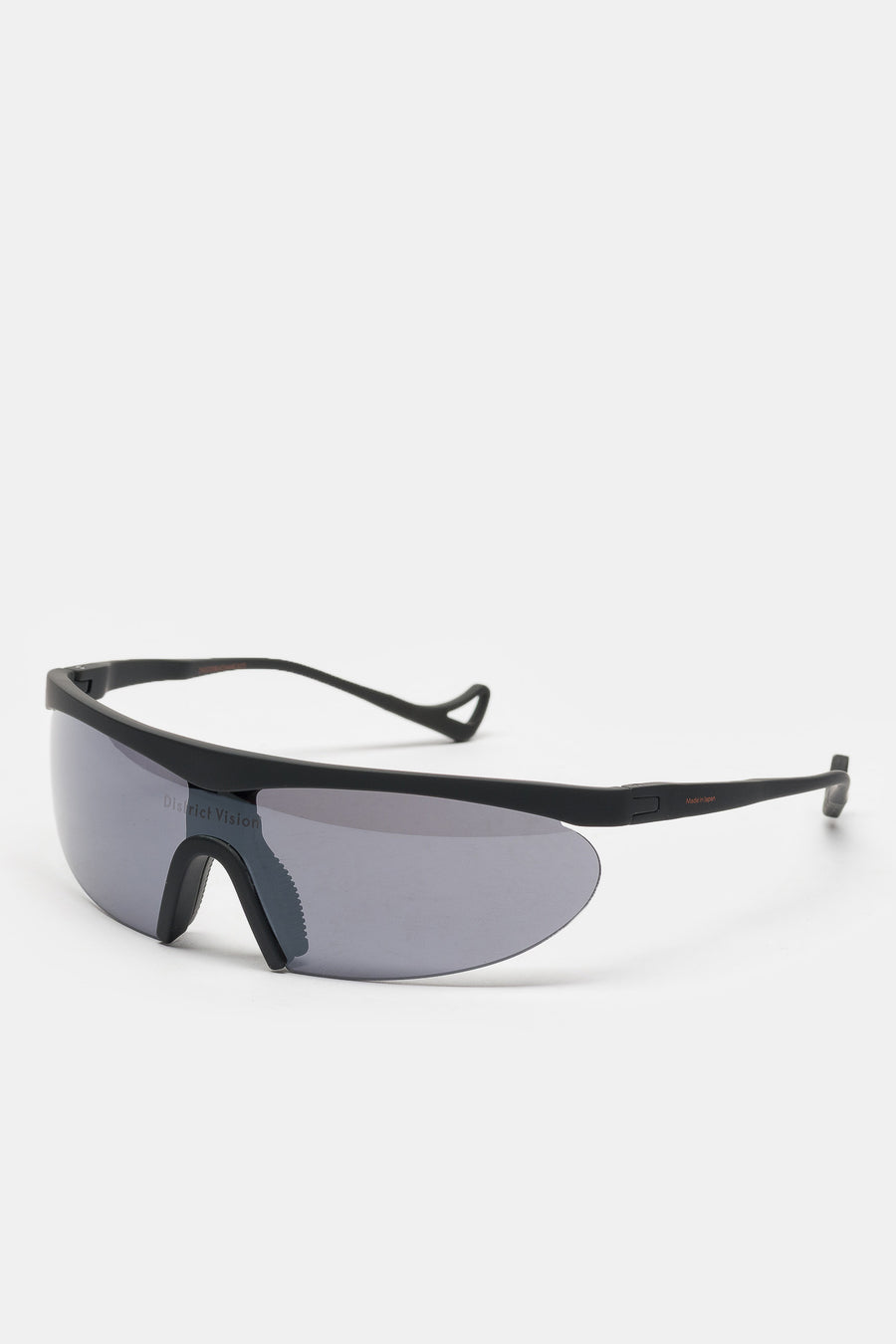 District Vision Koharu Eclipse Sunglasses in Black/D+ Onyx Mirror - Notre