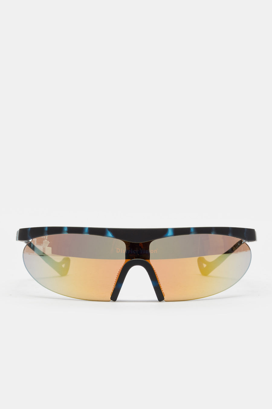 District Vision Koharu Eclipse Sunglasses in Midnight Mosaic/D+ Fire Mirror - Notre