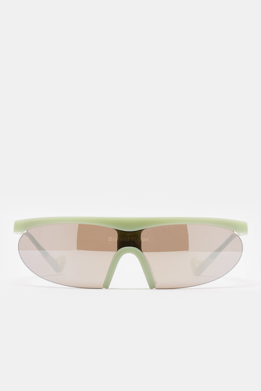 District Vision Koharu Eclipse Sunglasses in Mint/D+ Taupe Mirror - Notre
