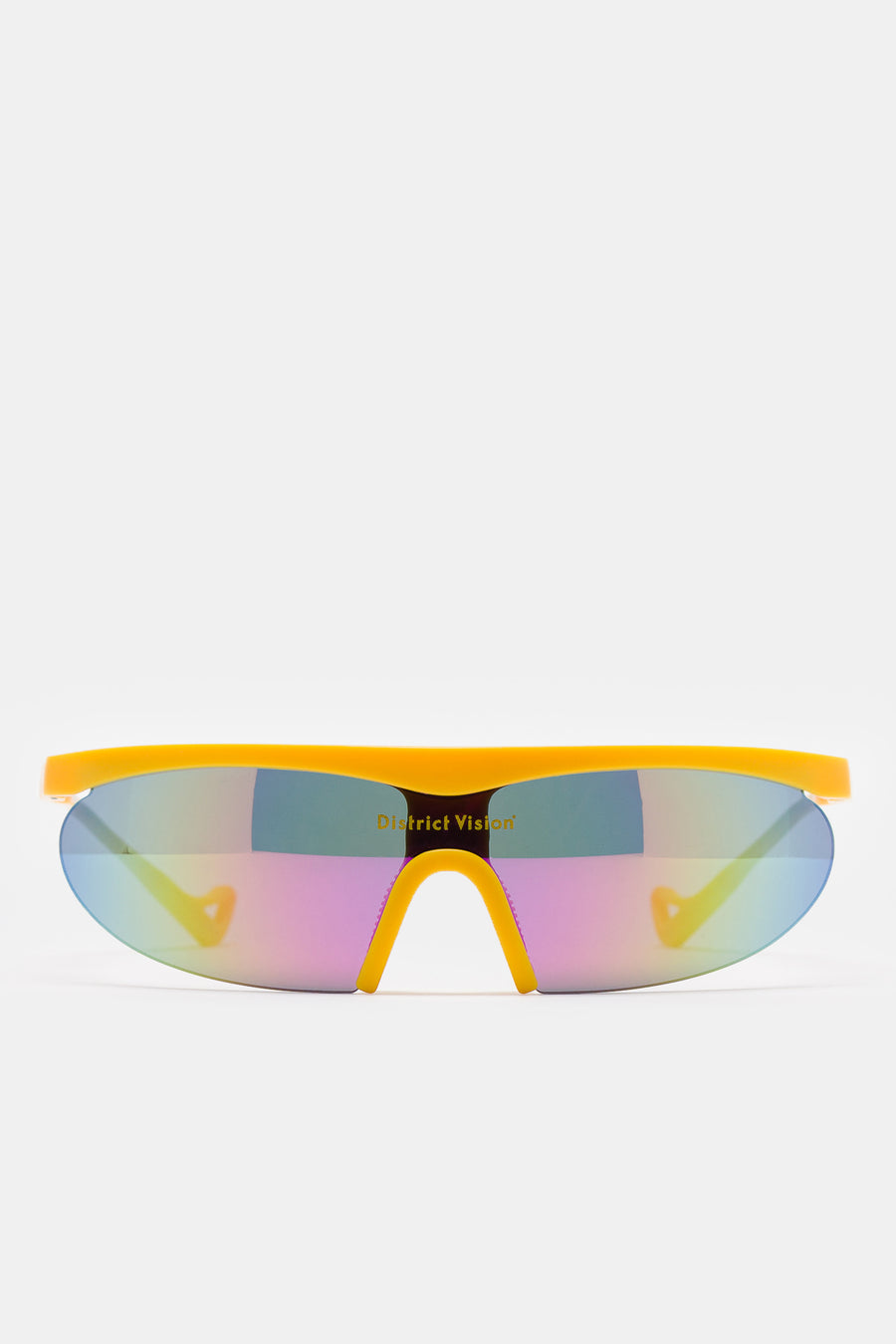 District Vision Koharu Eclipse Sunglasses in Yuzu/D+ Aqua Mirror - Notre
