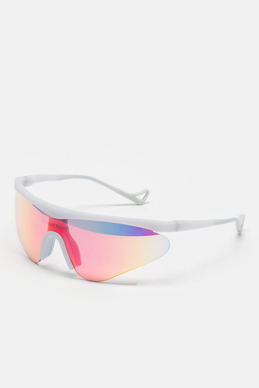 District Vision Momoka Pacer Sunglasses in Nimbus/D+ Spectral Mirror - Notre