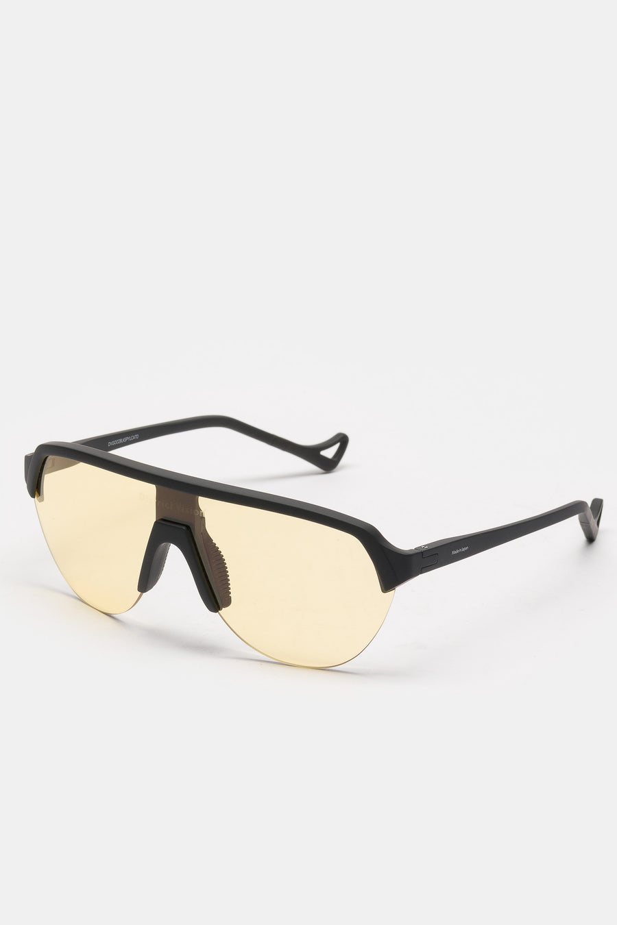 District Vision Nagata Speed Blade Sunglasses in Black/D+ Sports Yellow - Notre