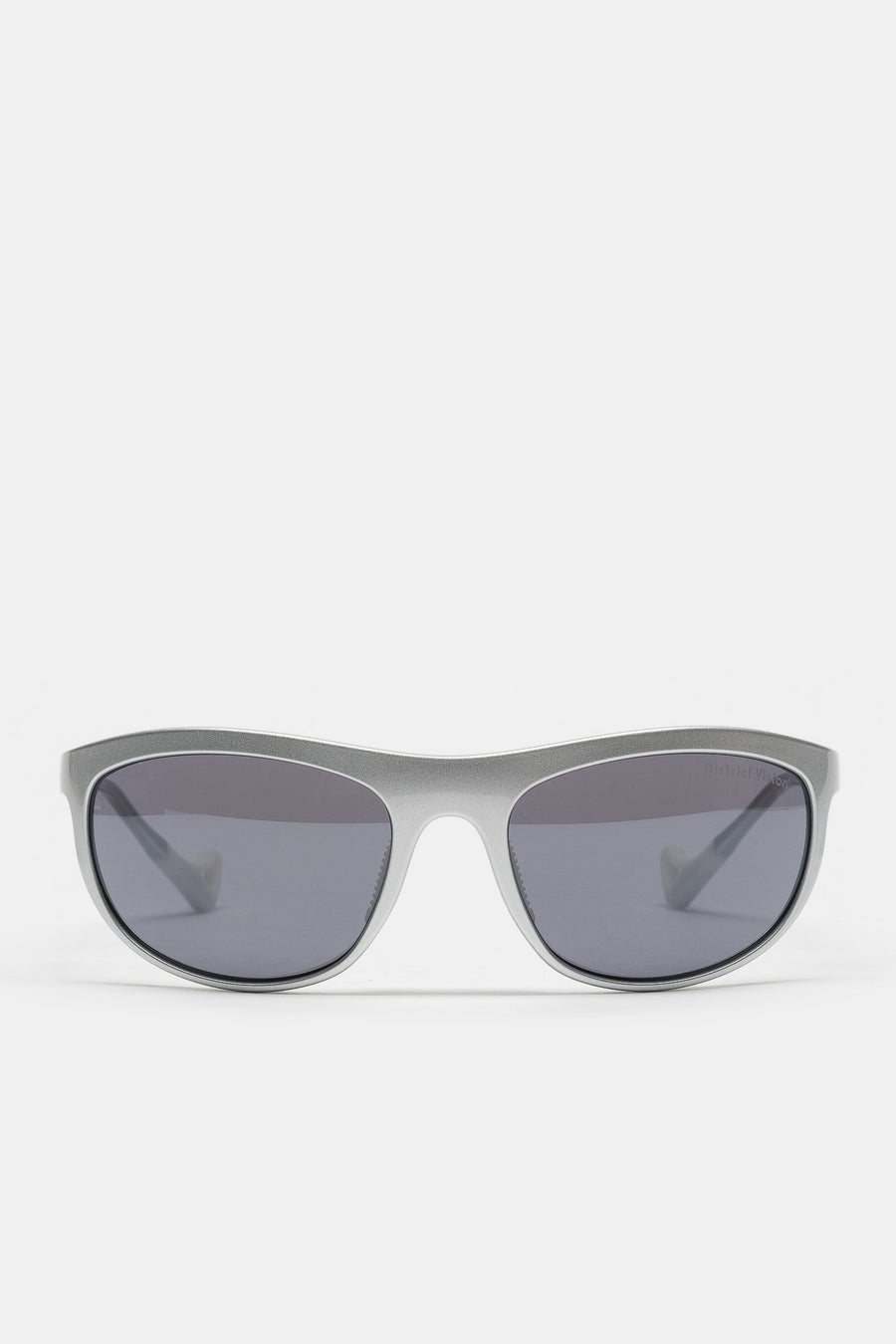 District Vision Takeyoshi Altitude Master Sunglasses in Silver/D+ Onyx Mirror - Notre