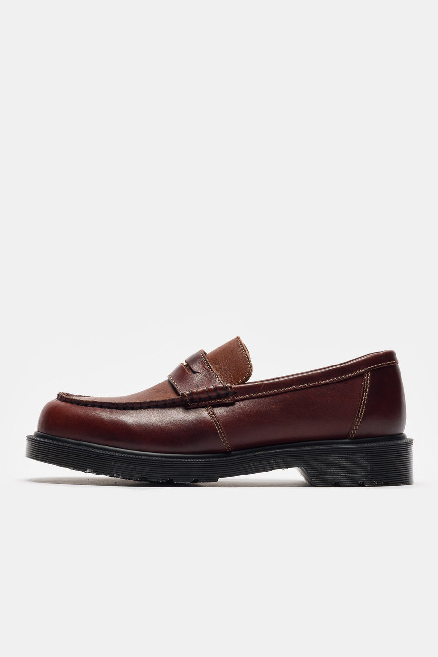 Dr. Martens Made in England Penton Loafer in Polo Brown/Amber - Notre