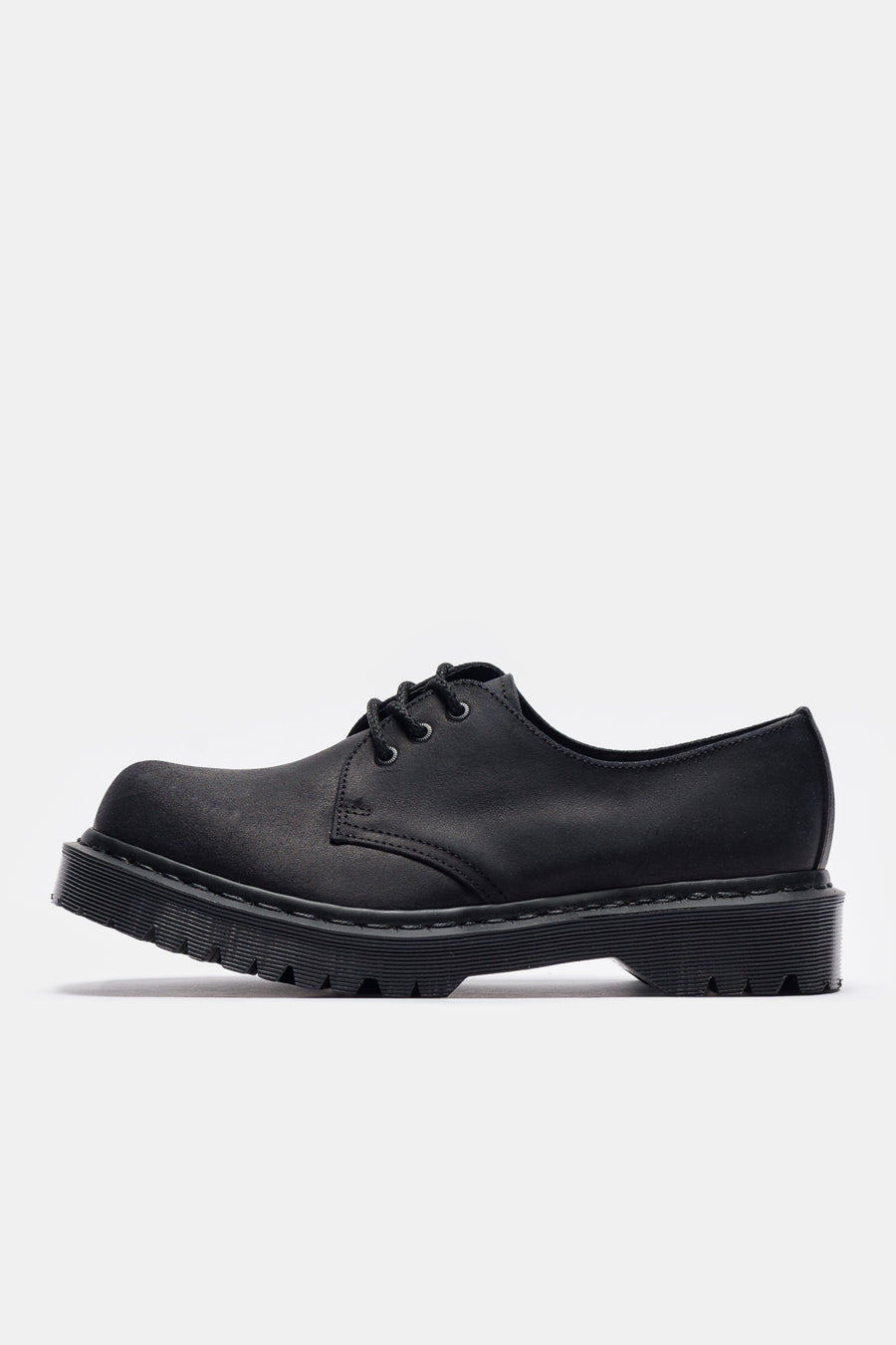 Dr. Martens 1461 Bex Bump Toe Derby in Black Wax Commander - Notre