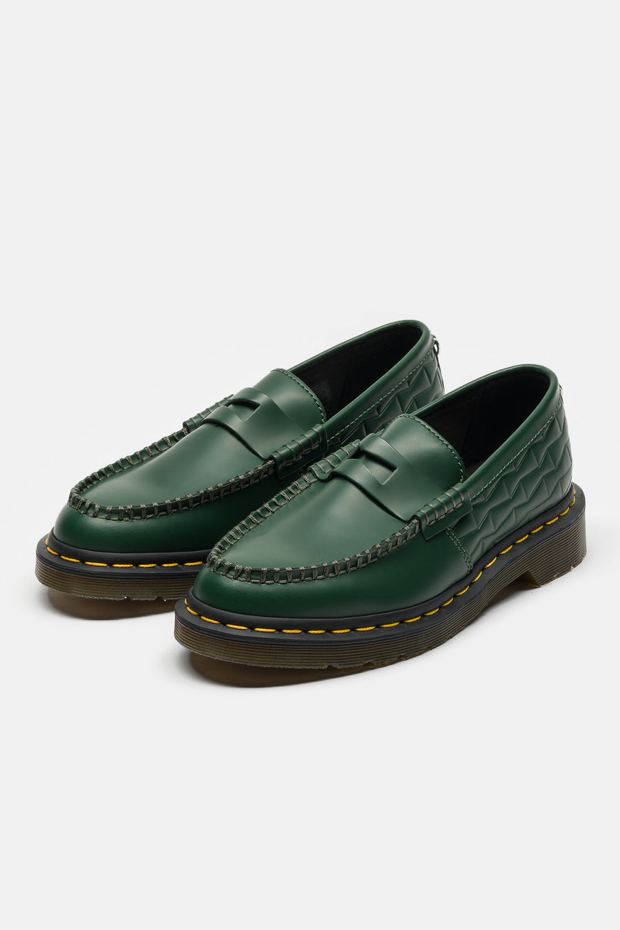Dr. Martens Wasted Youth Penton Loafer in Green - Notre