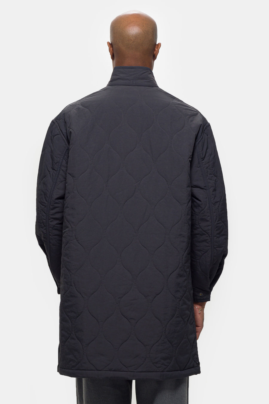 Estudio Niksen Convertible Padded Jacket in Grey - Notre