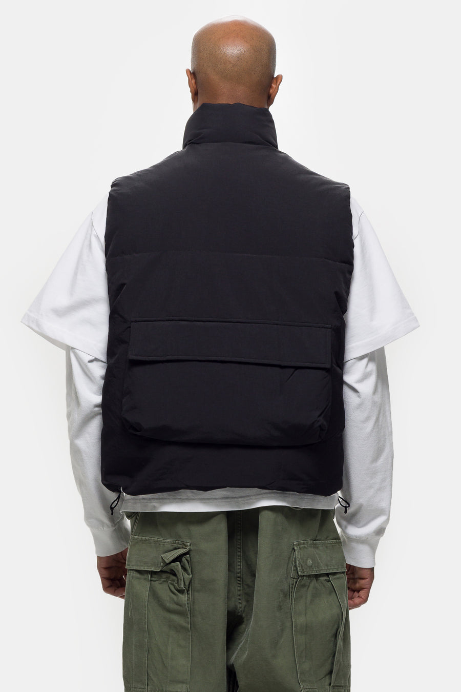 Estudio Niksen Down Puffer Vest in Black - Notre