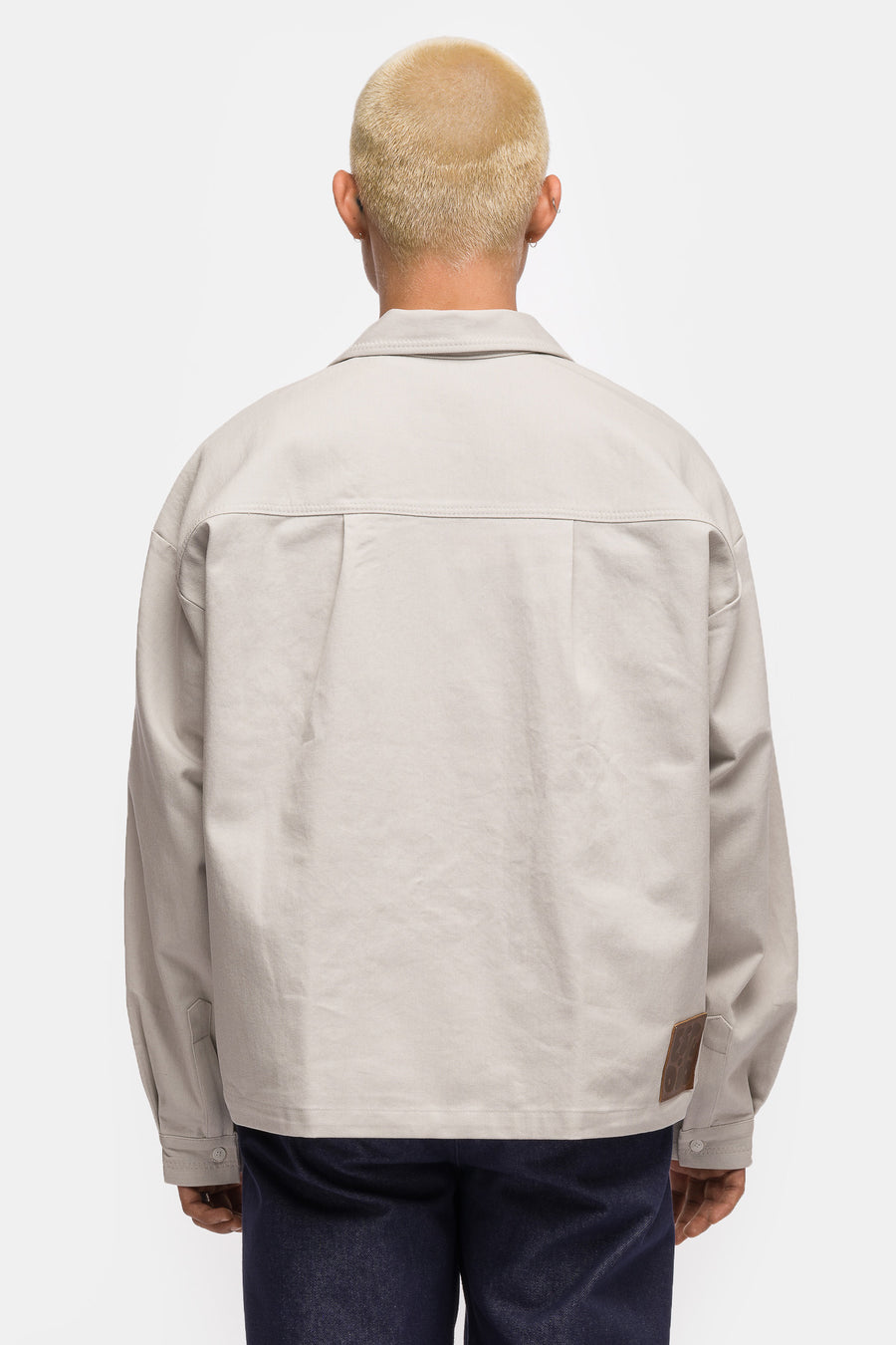 Estudio Niksen Hand Embroidered Denim Shirt in Light Denim - Notre