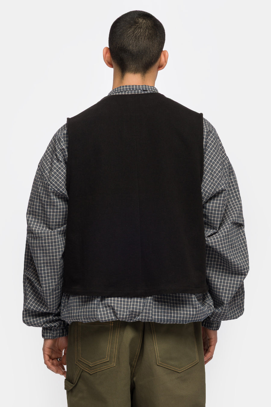 Estudio Niksen Light Pocket Vest in Black - Notre