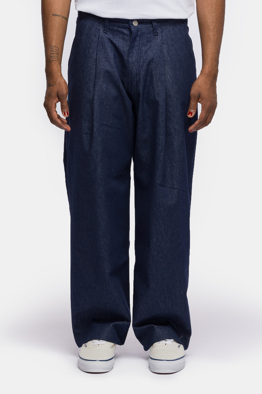 Estudio Niksen Pintuck Wide Jean in Indigo - Notre
