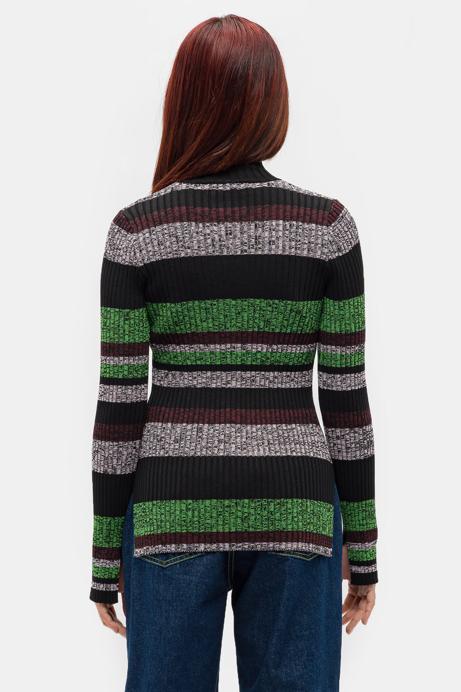 GANNI Button Up Blouse in Multicolor - Notre