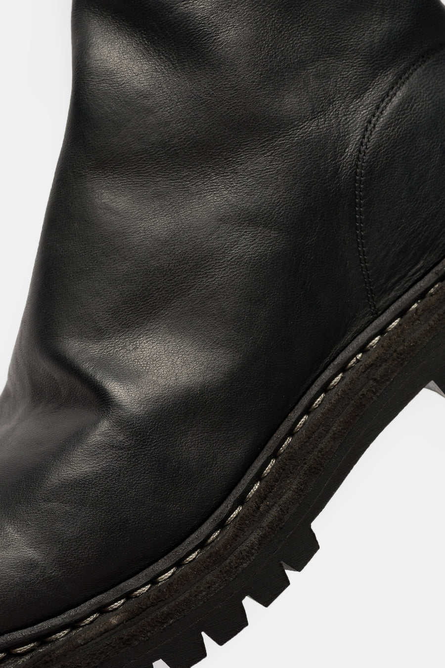 Guidi 796V_N Horse Leather Back Zip Boot in Black - Notre