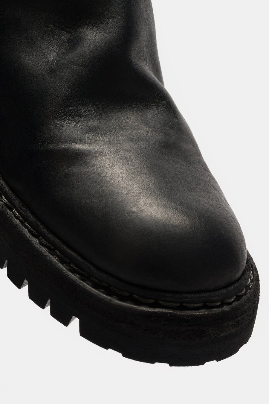 Guidi 796V_N Horse Leather Back Zip Boot in Black - Notre