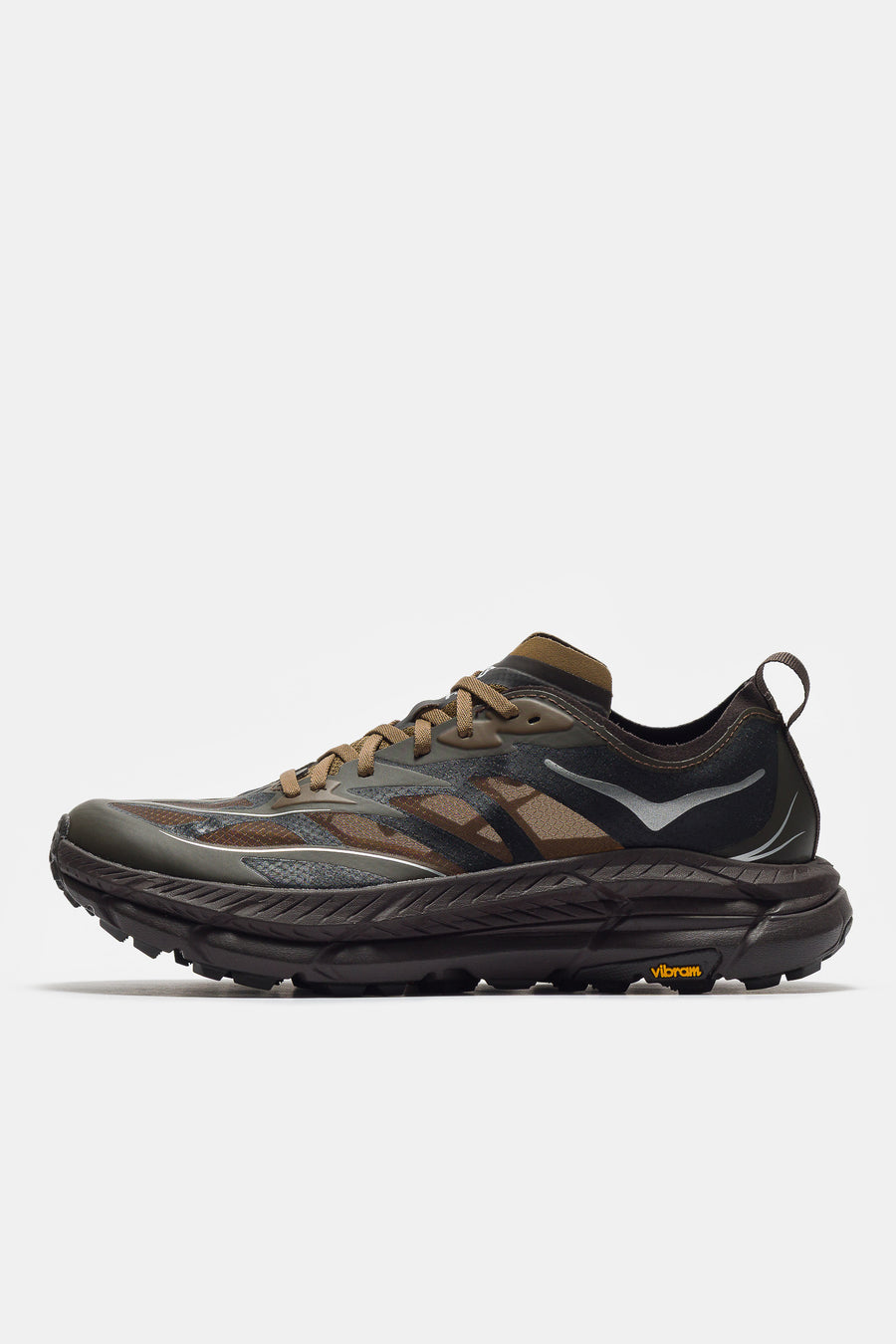 HOKA Mafate Speed 4 Lite Sneaker in Tree Bark/Cast Iron - Notre
