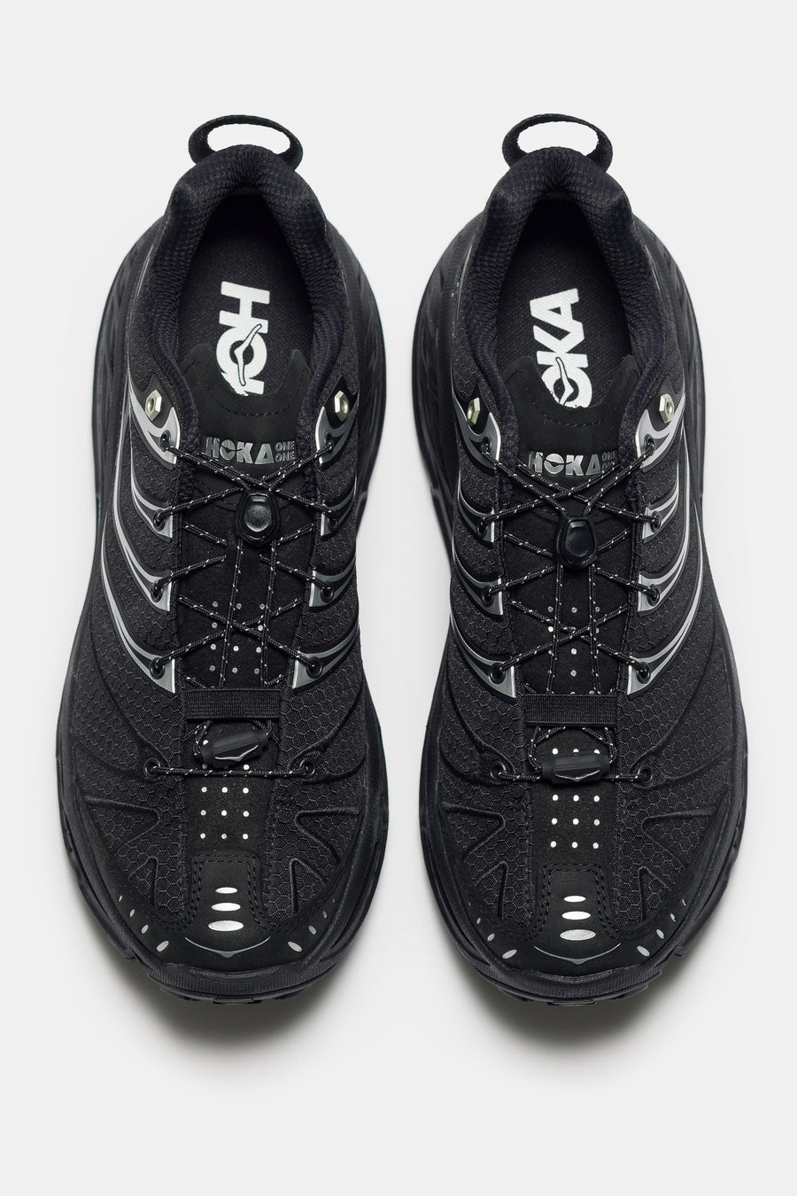 HOKA Stinson Evo GTX Sneaker in Black/Silver - Notre