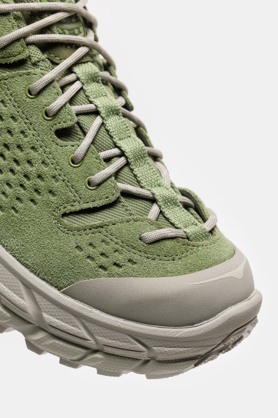 HOKA Tor Ultra Lo Sneaker in Forest Floor/Farro - Notre