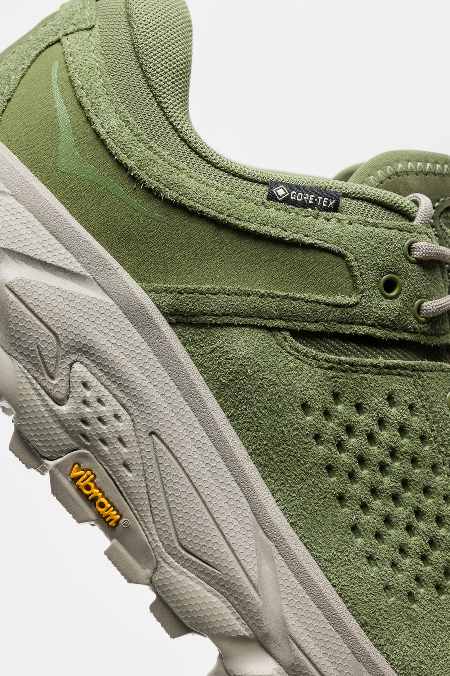 HOKA Tor Ultra Lo Sneaker in Forest Floor/Farro - Notre